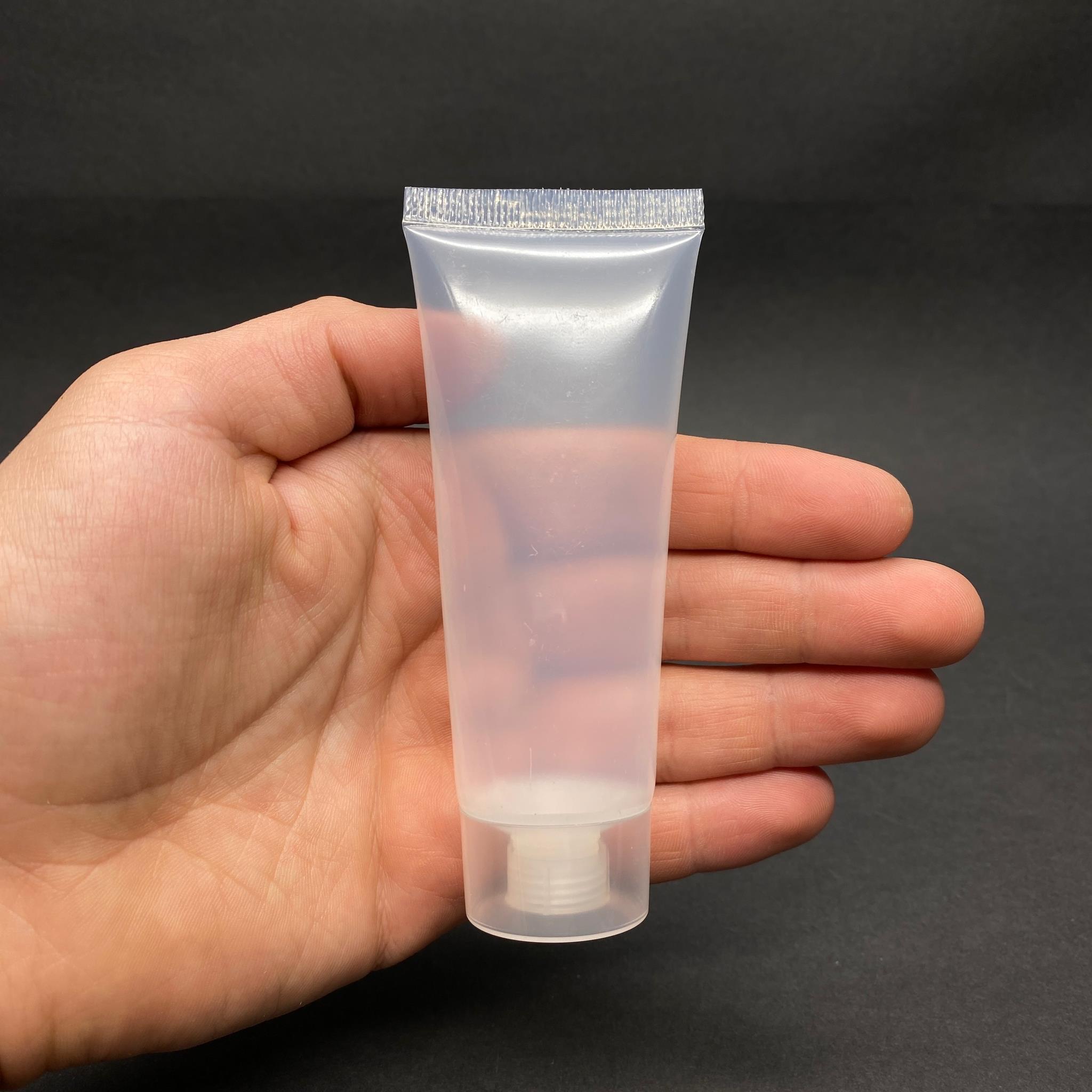 BOŞ KREM TÜPÜ KAPAKLI - 50 ML - MERHEM TÜPÜ - PLASTİK MANÜEL DOLDURULABİLİR BOŞ TÜP - LİPGLOSS TÜP - DUDAK PARLATICISI TÜPÜ - BAL DOLUMU İÇİN PLASTİK TÜP