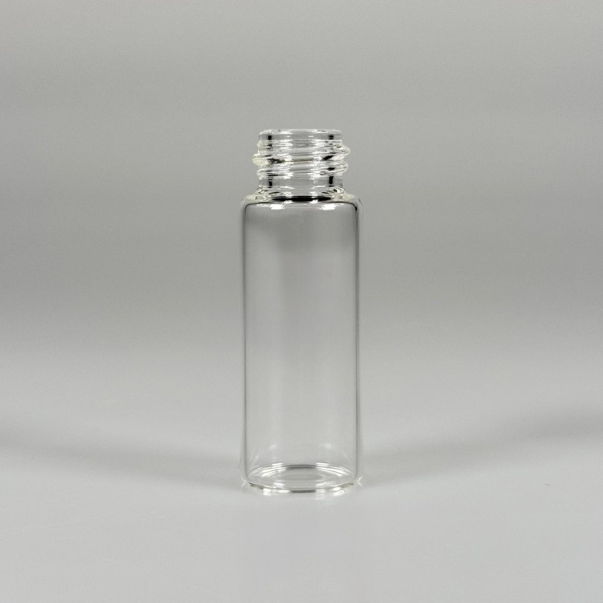 5 CC ŞEFFAF CAM ŞİŞE - 14 MM VİDALI AĞIZ - KAPAKSIZ 5 ML CAM ŞİŞE