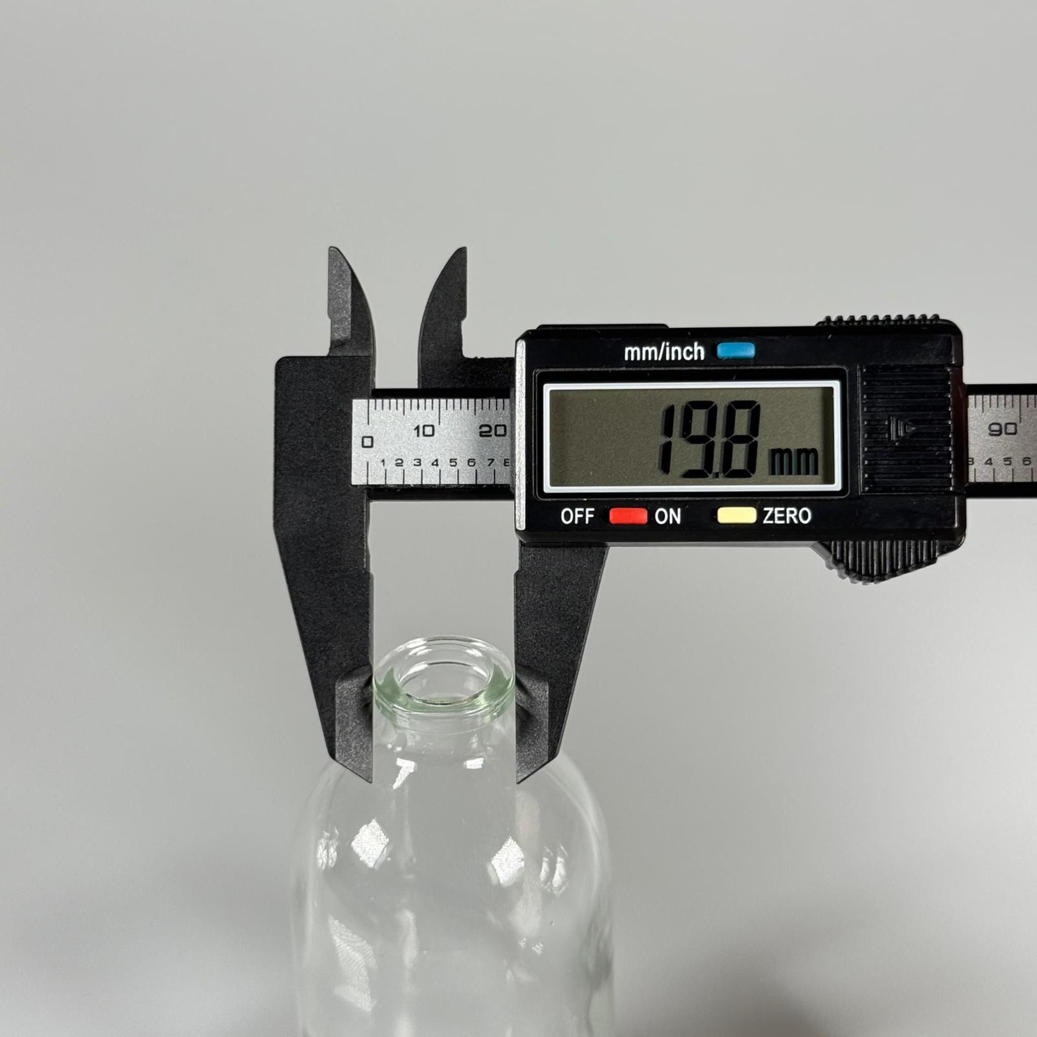 ŞİŞECAM 742610FL ECZA SERUM ŞİŞESİ - 100 ML ŞEFFAF PENİSİLİN FLAKON ŞİŞESİ