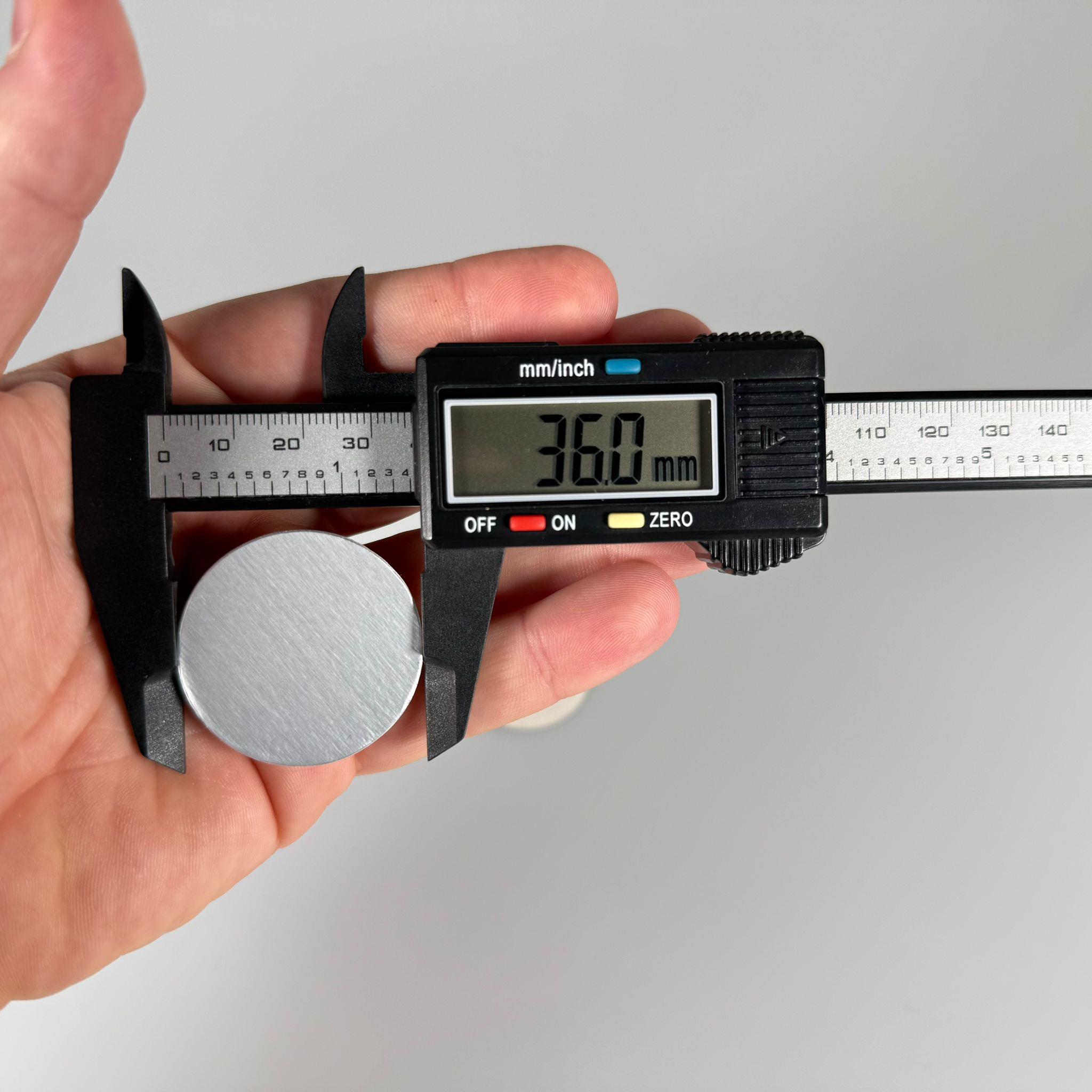 36 MM İNDİKSİYON ALÜMİNYUM CONTA - 38 MM AĞIZ PET TABLET KAVANOZLARI İÇİN İNDİKSİYON YAPIŞKANLI FOLYO - ALÜMİNYUM CONTA