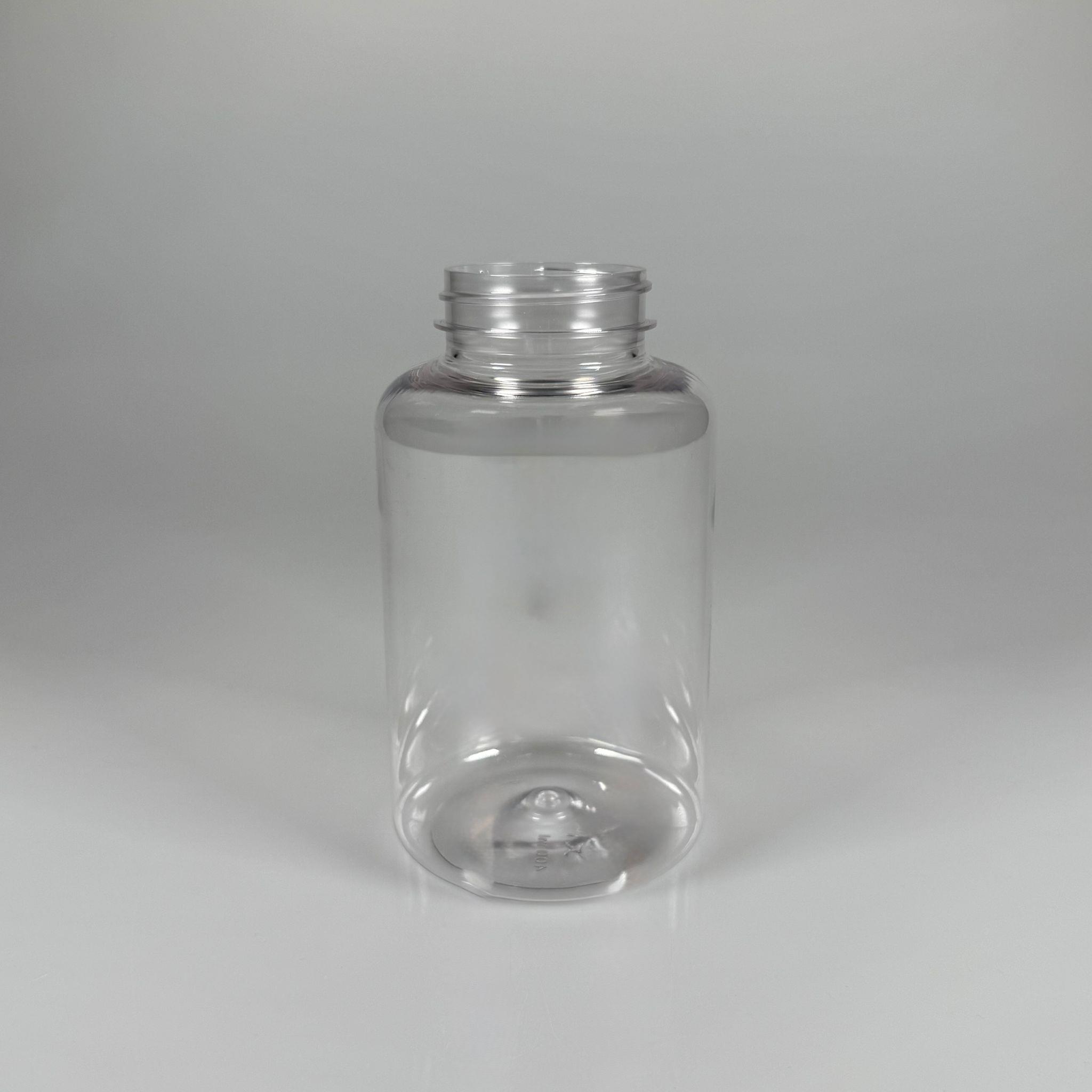 400 CC ŞEFFAF PET TABLET ŞİŞESİ - 45 AĞIZ KAPAKSIZ - 400 ML KAPSÜL KUTUSU - İLAÇ ŞİŞESİ - MEDİKAL HAP ŞİŞESİ - FARMASÖTİK KAVANOZ