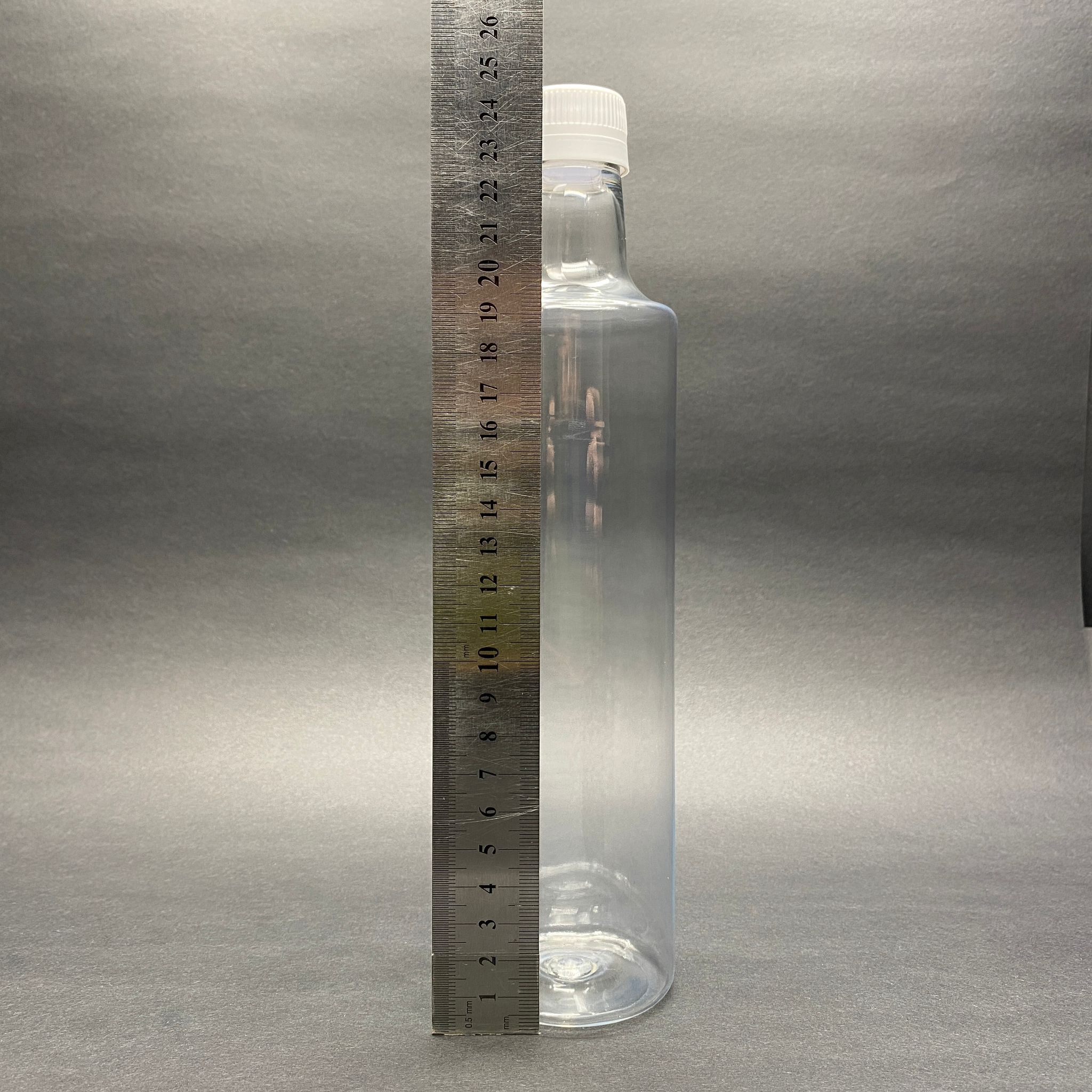 500 CC DORİKA SİLİNDİR PET ŞİŞE - CONTALI KİLİTLİ BEYAZ KAPAKLI - (60 GR) CAM GÖRÜNÜMLÜ SERT KALIN KIRILMAZ 500 ML SİLİNDİR PLASTİK ŞİŞE