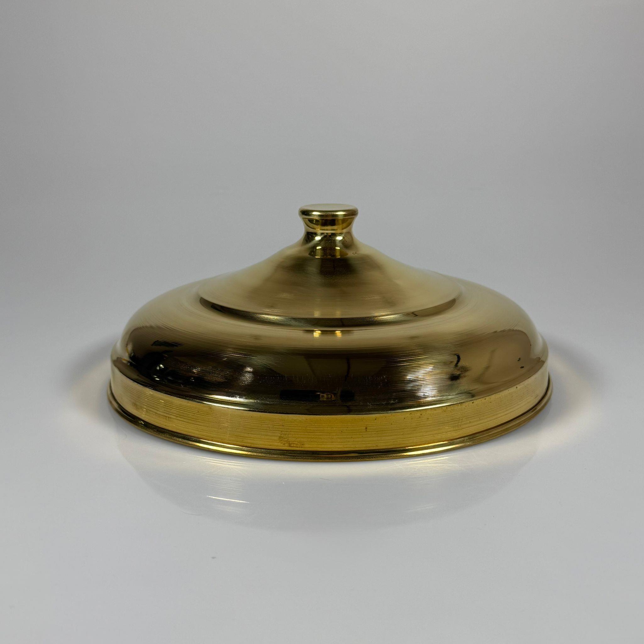 230 MM PİRİNÇ KAPAK (10 LT CAM FANUS YEDEK KAPAĞI)