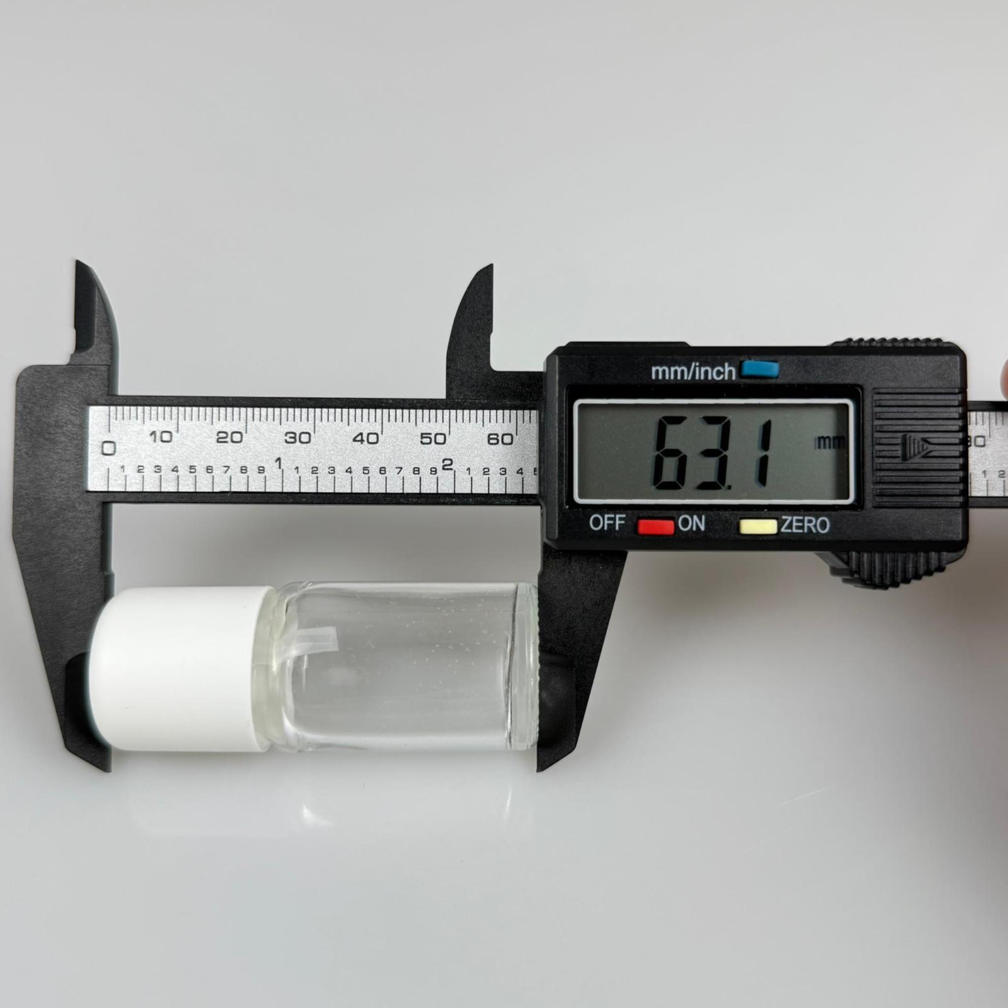 10 CC ŞEFFAF CAM ŞİŞE + İÇTEN DAMLALIKLI ÇOCUK KİLİTLİ BEYAZ KAPAK - SAYDAM 10 ML KİLİT KAPAKLI DAMLATMALI ŞİŞE