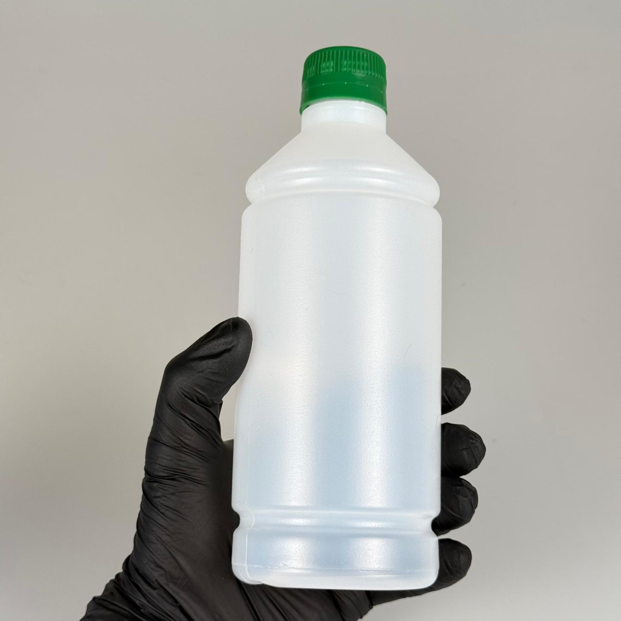 500 CC TİNER ŞİŞESİ - YEŞİL KİLİTLİ KAPAKLI - 500 ML KİMYASALA DAYANIKLI PLASTİK ŞİŞE - 0,5 LT POLİETİLEN ŞİŞE