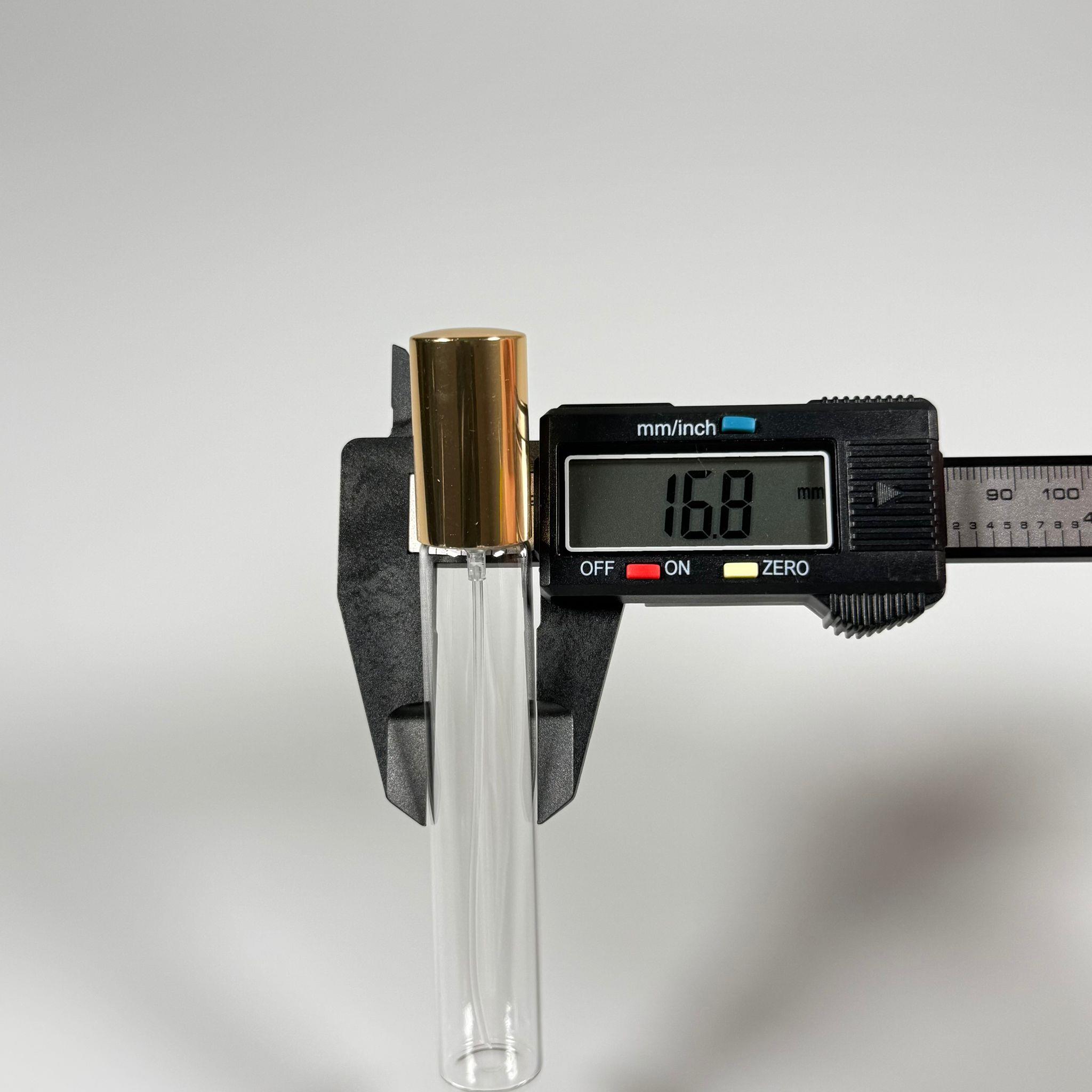 15 CC TESTER PARFÜM ŞİŞESİ - CAM KALEM PARFÜM ŞİŞESİ GOLD METAL SPREYLİ KAPAKLI TAKIM - 15 ML CAM TÜP PARFÜM ŞİŞESİ - VİDALI SPREY VALF TEKRAR DOLDURULABİLİR - HEDİYELİK CAM KOLONYA ŞİŞESİ - DÜĞÜN, NİŞAN, SÖZ, KINA, CENAZE, PROMOSYON İÇİN HEDİYELİK KOLONYA ŞİŞELERİ