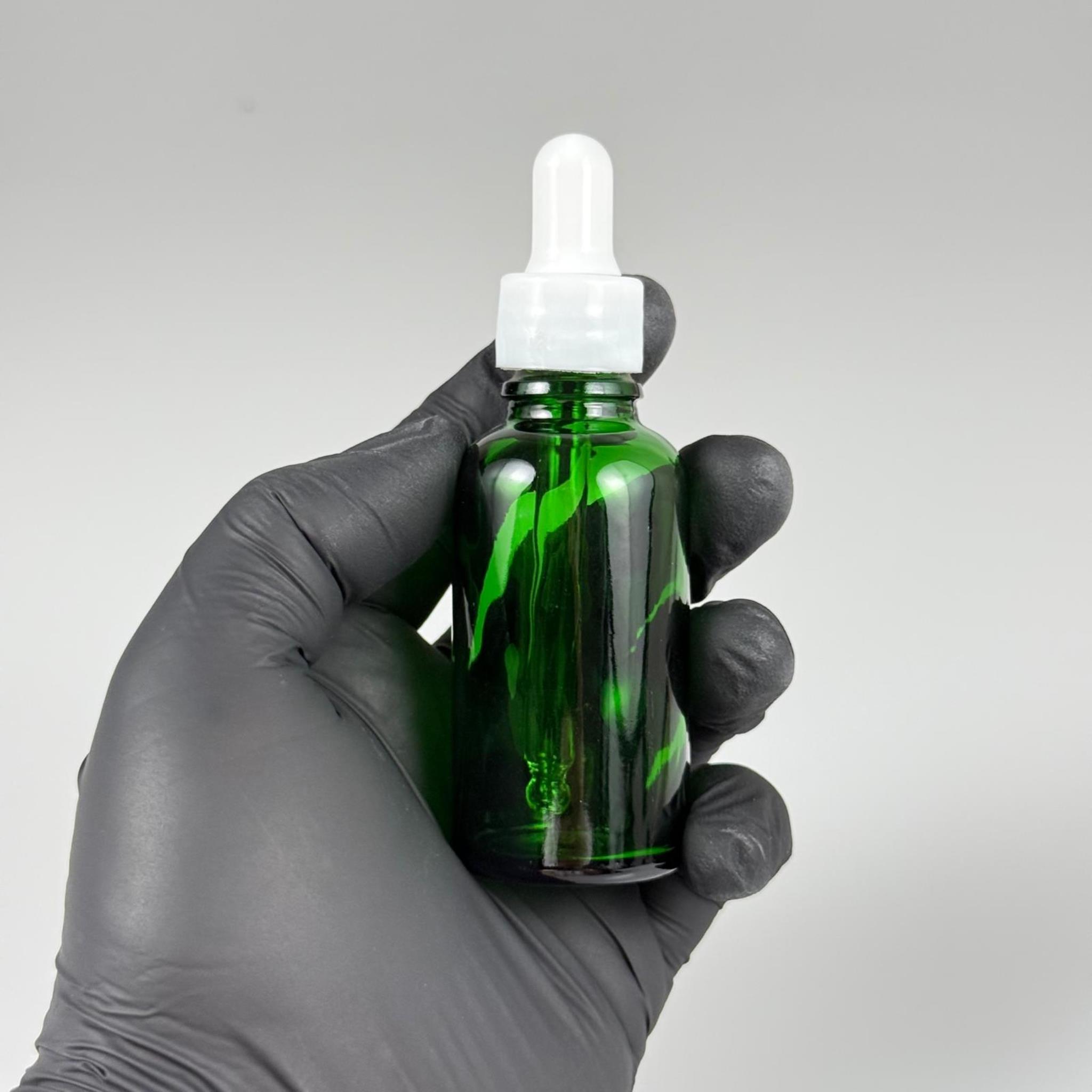 30 CC YEŞİL CAM DAMLALIKLI ŞİŞE - BEYAZ EMZİK + BEYAZ DÜZ KAPAK + CAM PİPET TAKIM - 30 ML YEŞİL DAMLALIKLI ŞİŞE SETİ