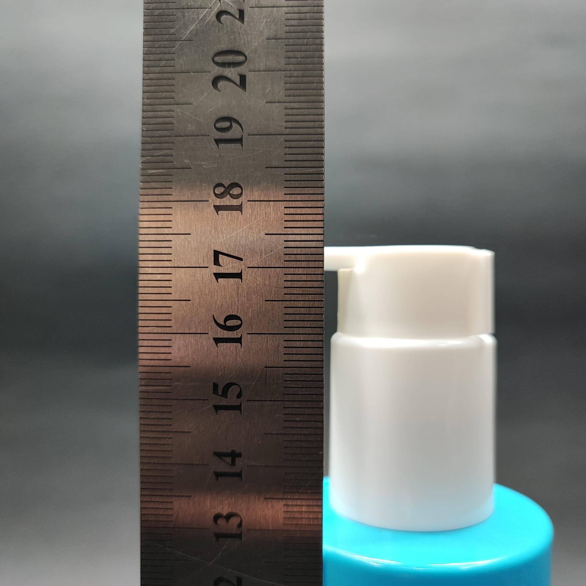 200 CC KÜT BOYUNLU UZUN SİLİNDİR PET ŞİŞE (24 GR) - BEYAZ XAVIER LOSYON POMPALI - 200 ML PLASTİK ŞİŞE - MAVİ