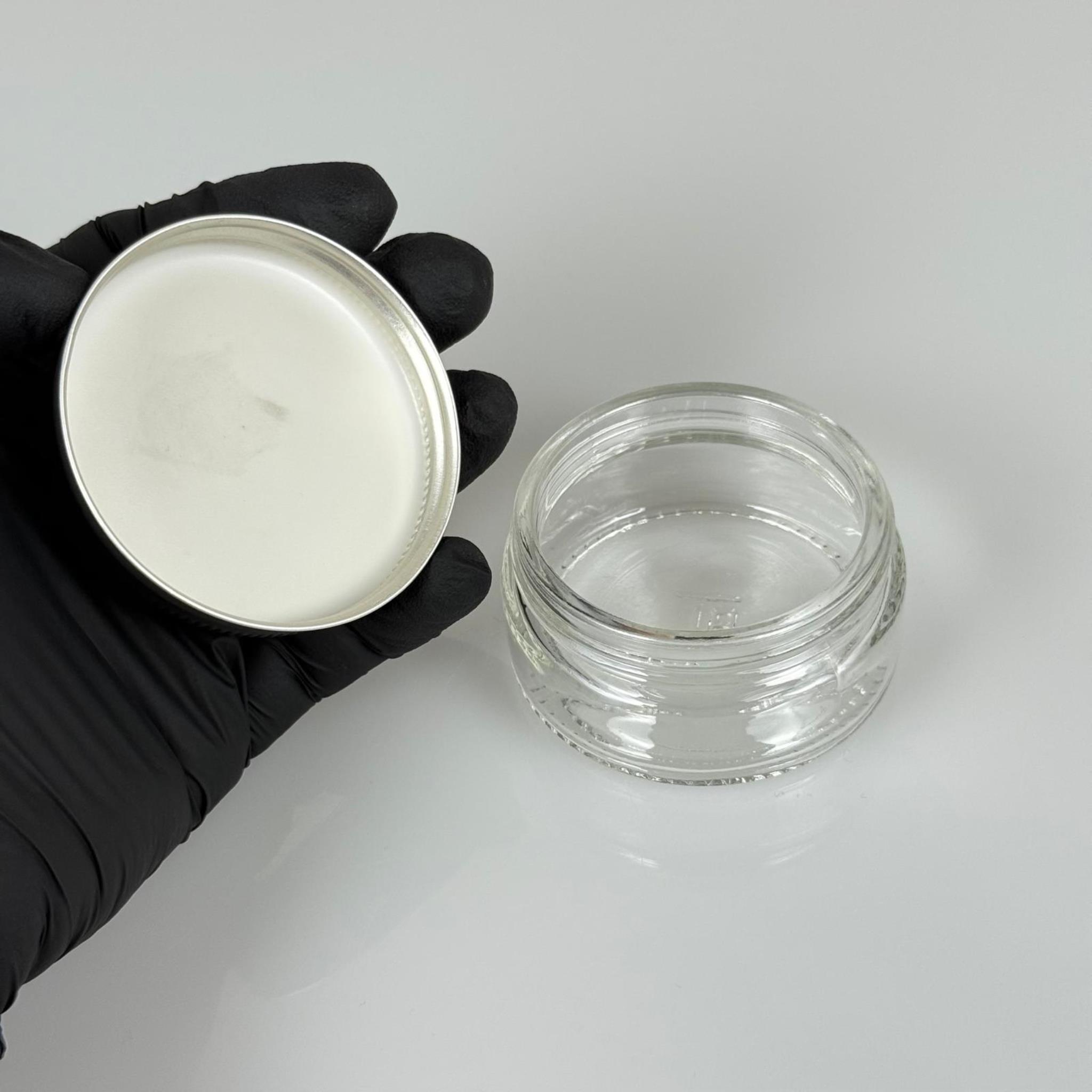 50 CC CAM KREM KAVANOZU - MAT SİYAH METAL KAPAKLI - 50 ML PAŞABAHÇE CAM KREM KAVANOZU - PAŞABAHÇE MUM KAVANOZLARI