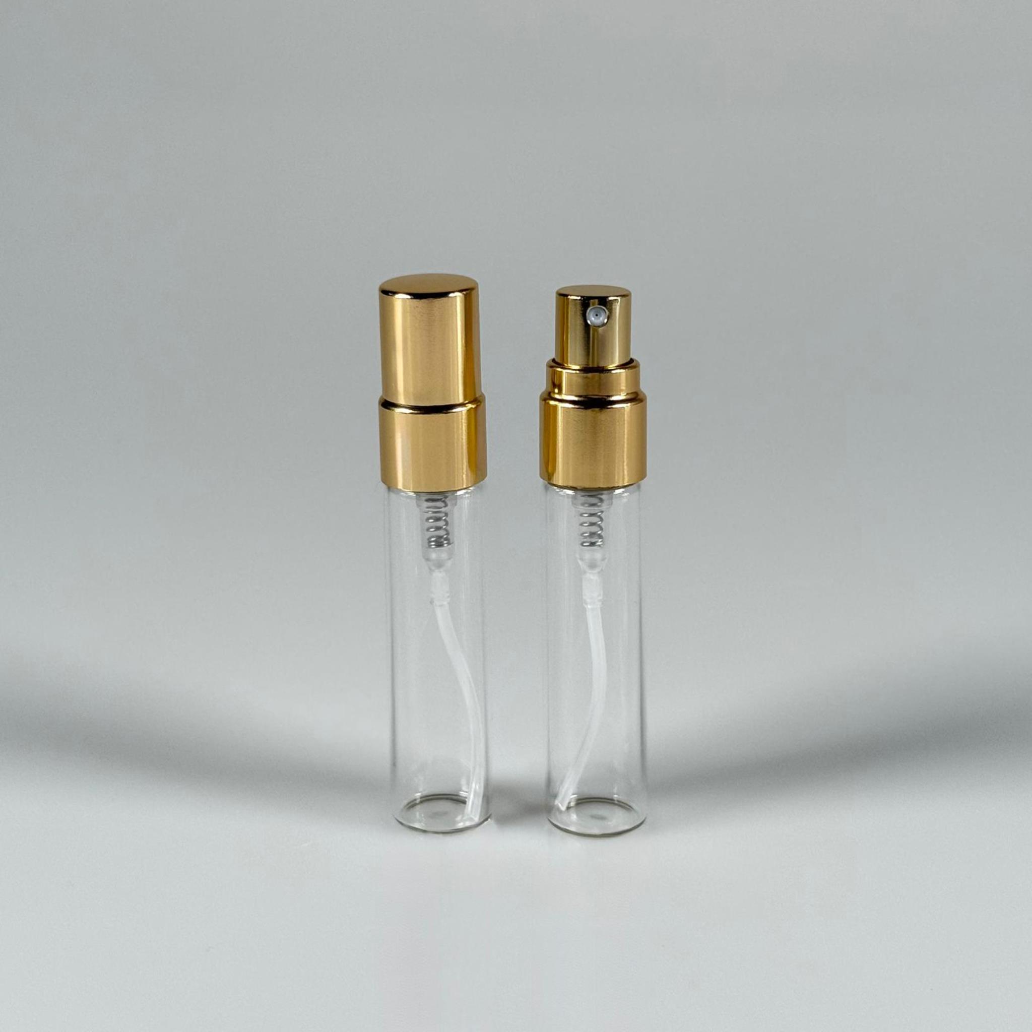 5 CC TESTER PARFÜM ŞİŞESİ - CAM KALEM PARFÜM ŞİŞESİ GOLD METAL SPREYLİ KAPAKLI TAKIM - 5 ML CAM TÜP PARFÜM ŞİŞESİ - VİDALI SPREY VALF TEKRAR DOLDURULABİLİR - HEDİYELİK CAM KOLONYA ŞİŞESİ - DÜĞÜN, NİŞAN, SÖZ, KINA, CENAZE, PROMOSYON İÇİN HEDİYELİK KOLONYA ŞİŞELERİ