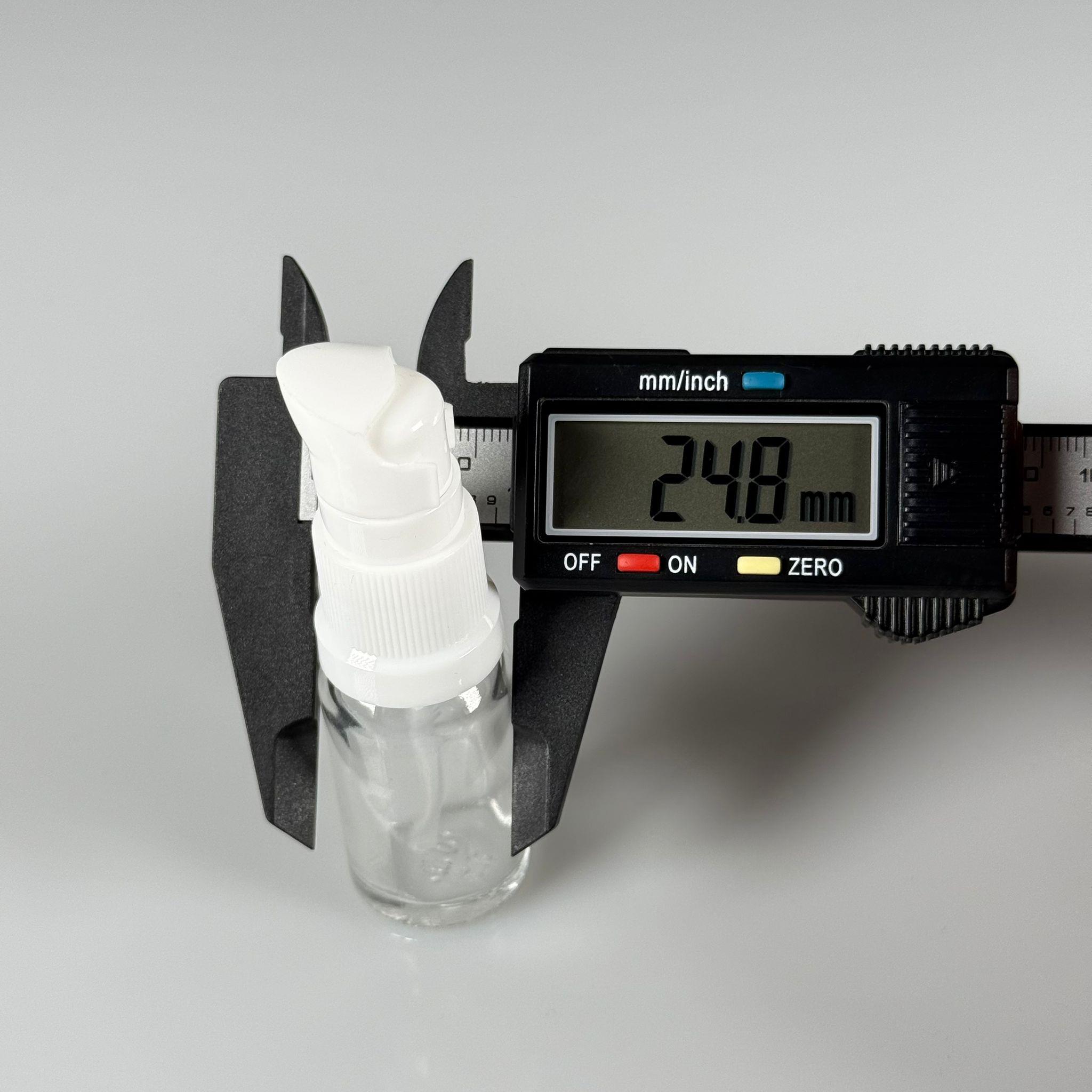 10 CC ŞEFFAF CAM ŞİŞE - SIZDIRMAZ ETEKLİ BEYAZ LOSYON POMPALI TAKIM - 10 ML LOSYON ŞİŞESİ - YAĞ, KREM GİBİ YOĞUN KIVAMLI SIVILAR İÇİN CAM AMBALAJ