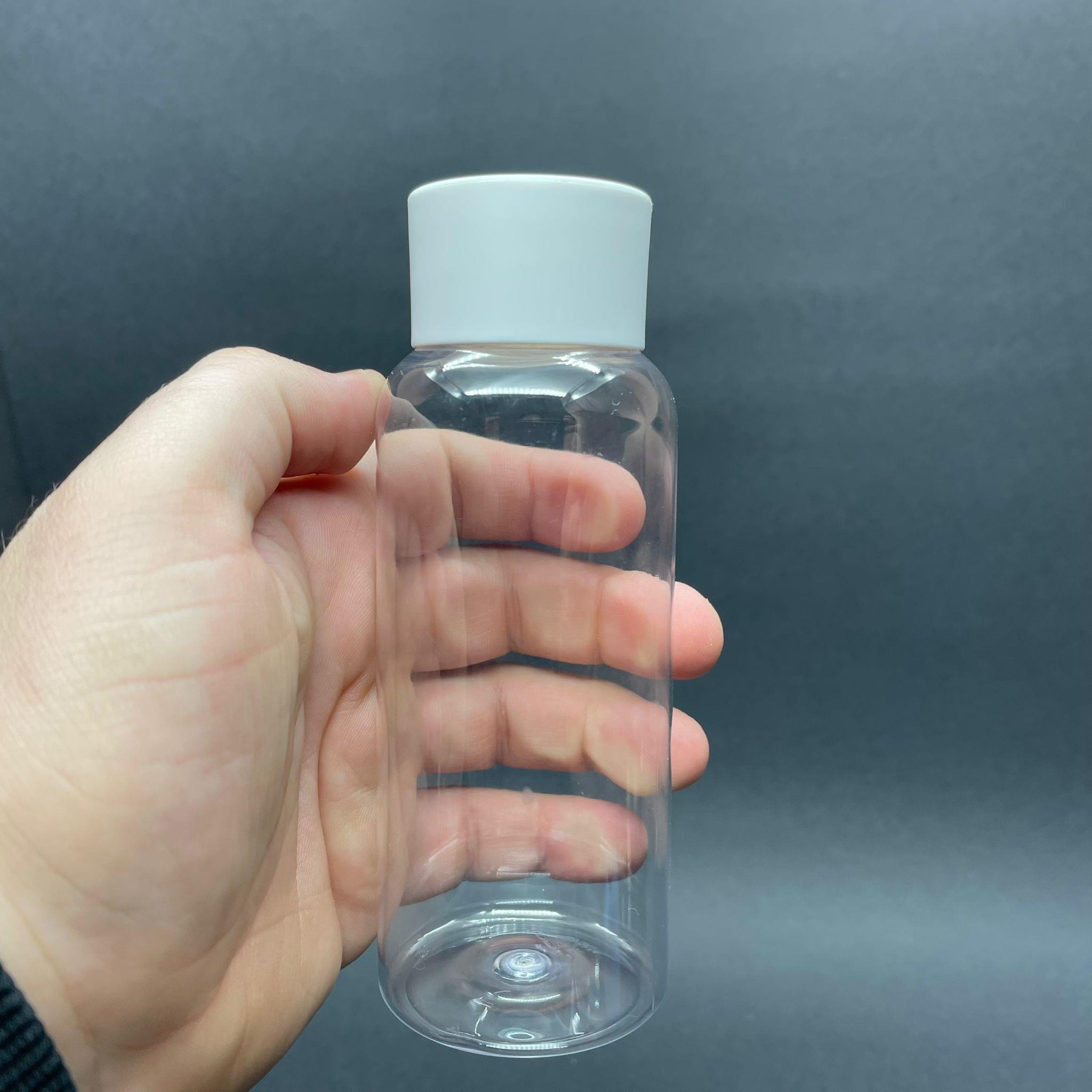 200 CC PET ŞİŞE - BEYAZ KOLONYA KAPAKLI - KOLONYA TIPALI - 200 ML PLASTİK KOLONYA ŞİŞESİ