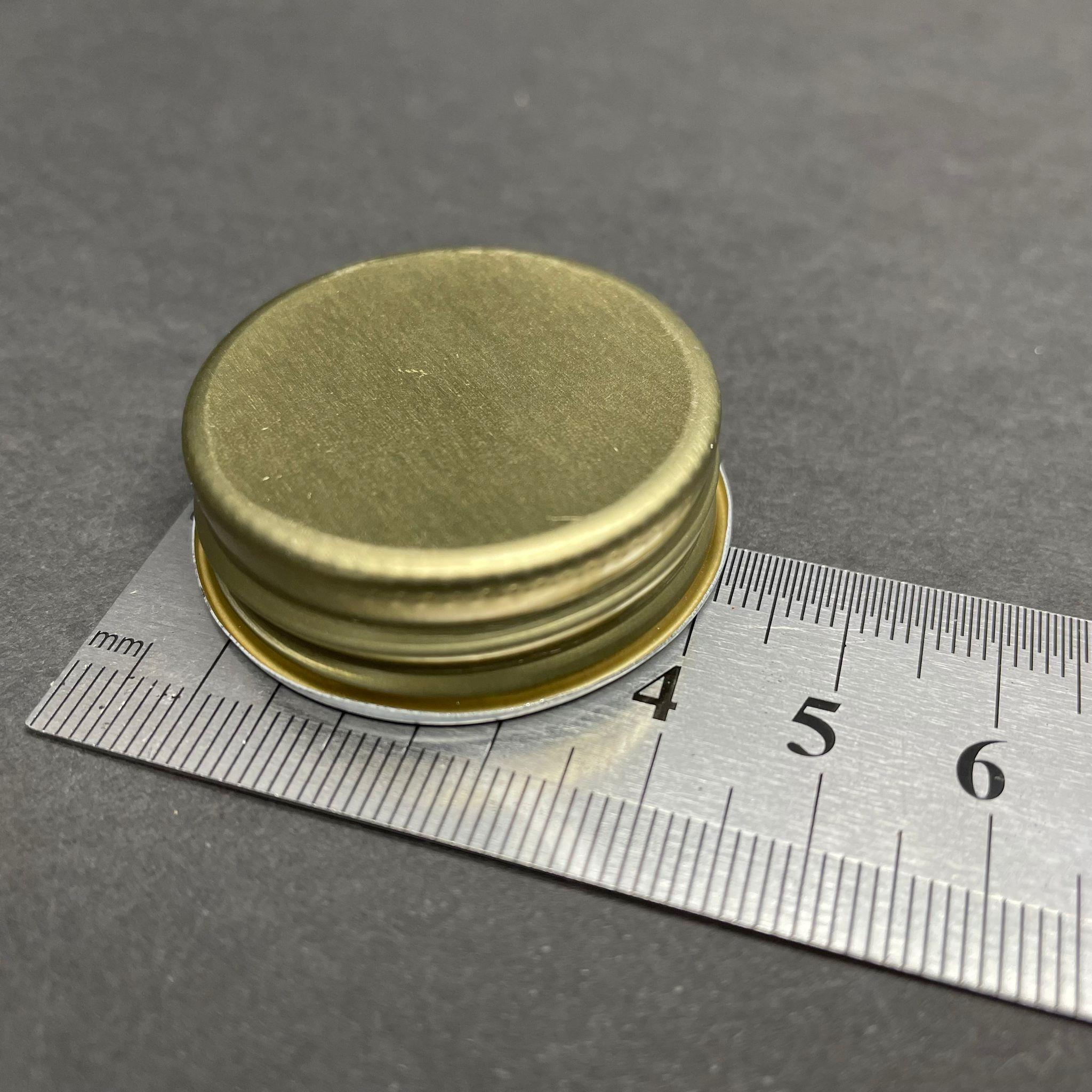 37 MM VİDALI GOLD METAL KAPAK - KÖPÜK CONTALI 36 GPI 400 AĞIZ KAVANOZLARA VE ŞİŞELERE UYAR