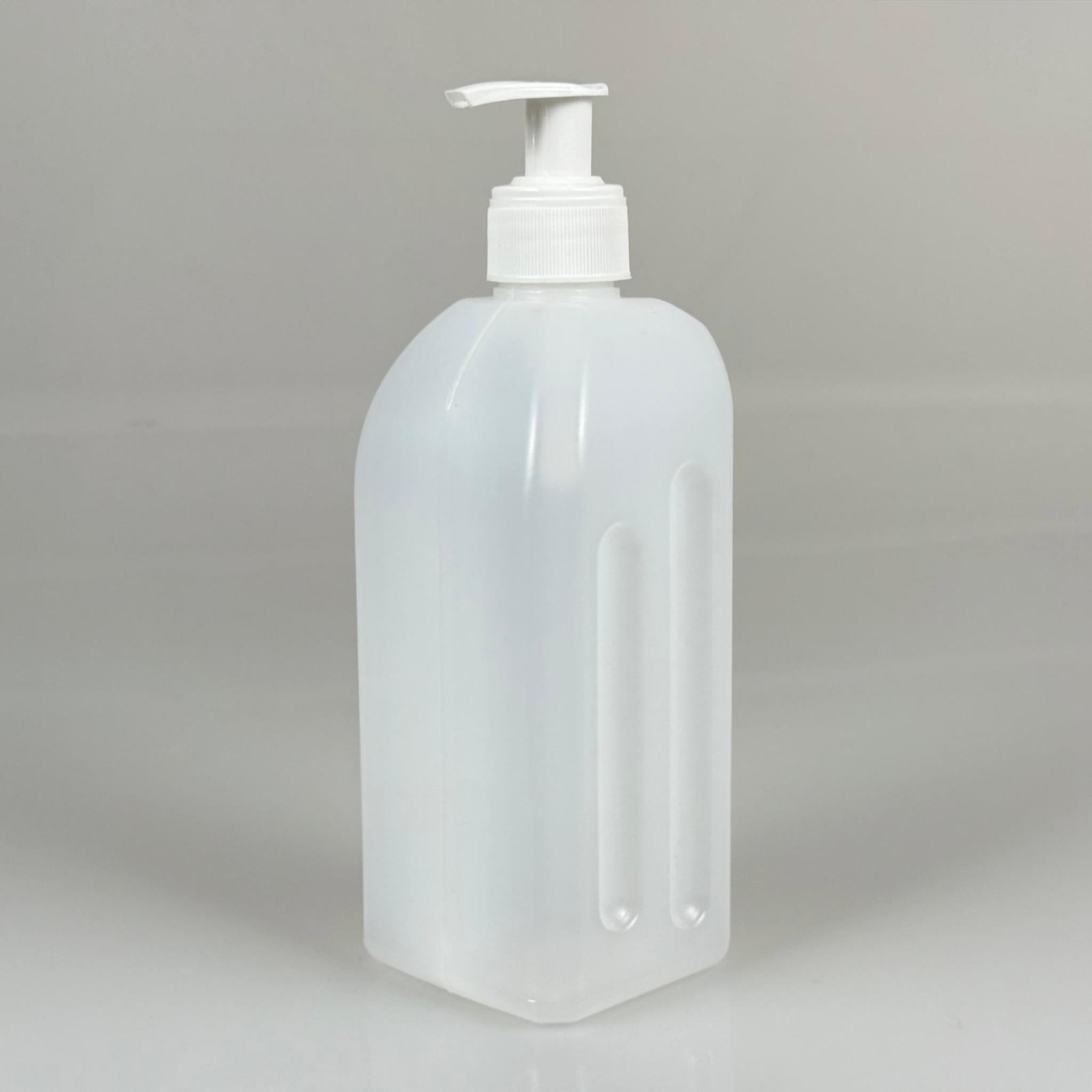 500 CC DEZENFEKTAN BİDONU - BEYAZ POMPALI - 500 ML BEYAZ BOŞ DEZENFEKTAN BİDONU