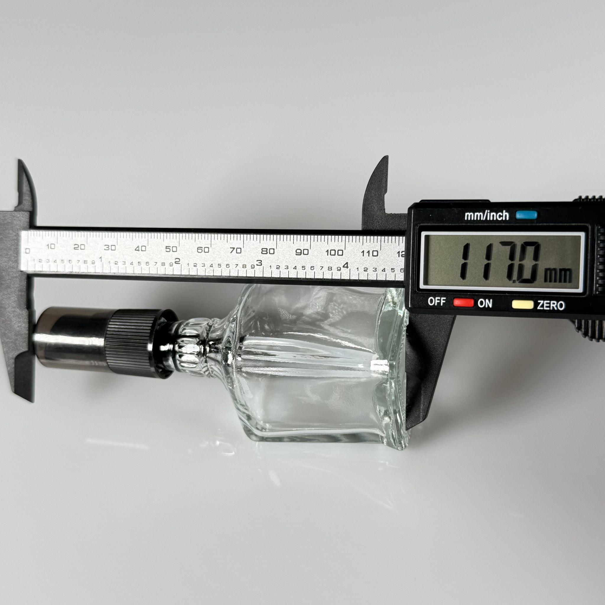 50 CC BOĞAZLI KONİK CAM ŞİŞE - SİYAH LOSYON POMPALI - 50 ML PRESTİJLİ ŞİŞE