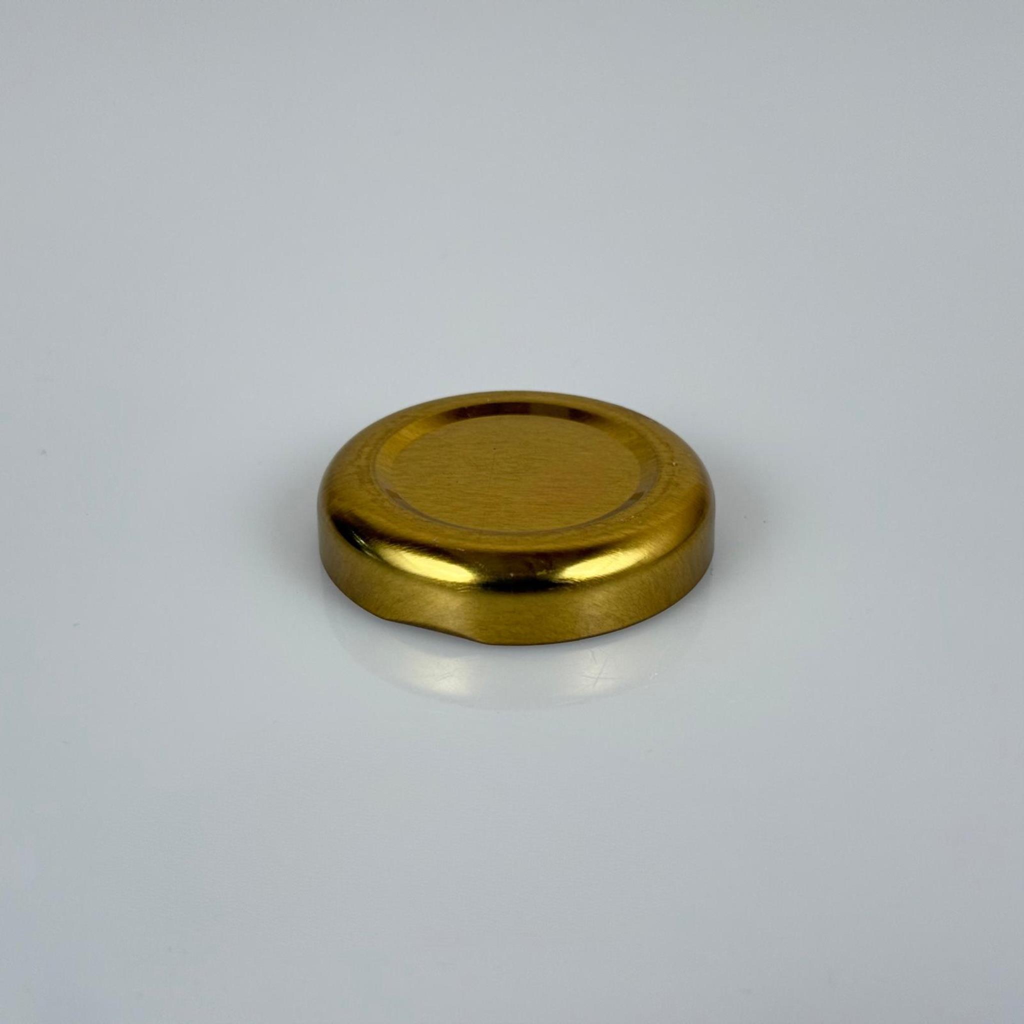 38 MM TWİST-OFF GOLD METAL KAPAK