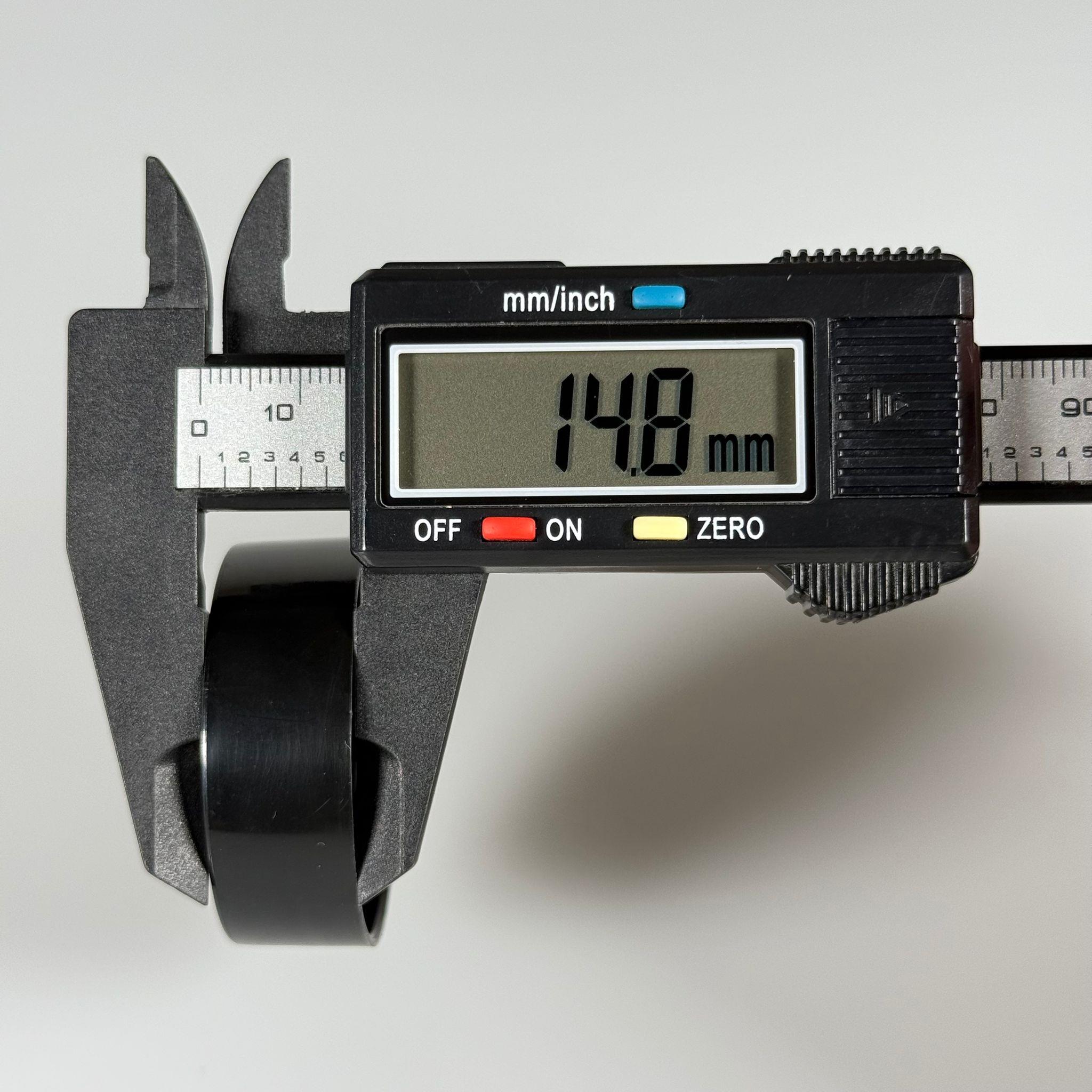 43 MM TWİST - OFF PLASTİK DERİN ÜSTÜ KUMLAMA KAPAK SİYAH