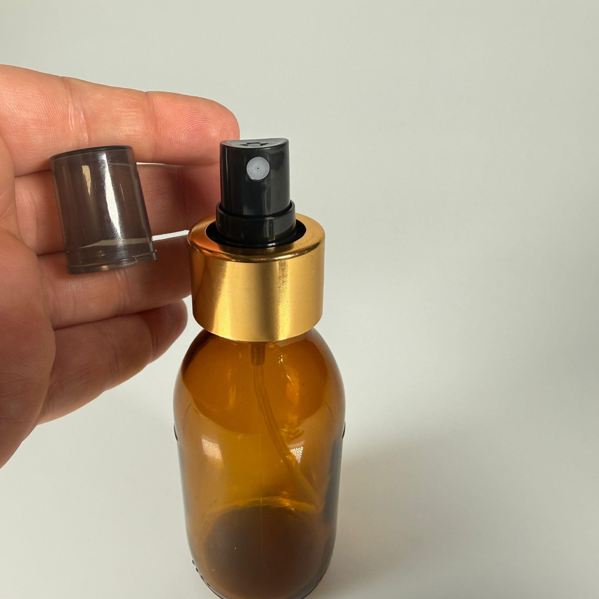 28 MM SPREY PARMAK SPREY GOLD METAL - ÜSTÜ SİYAH - 28 MM VALF