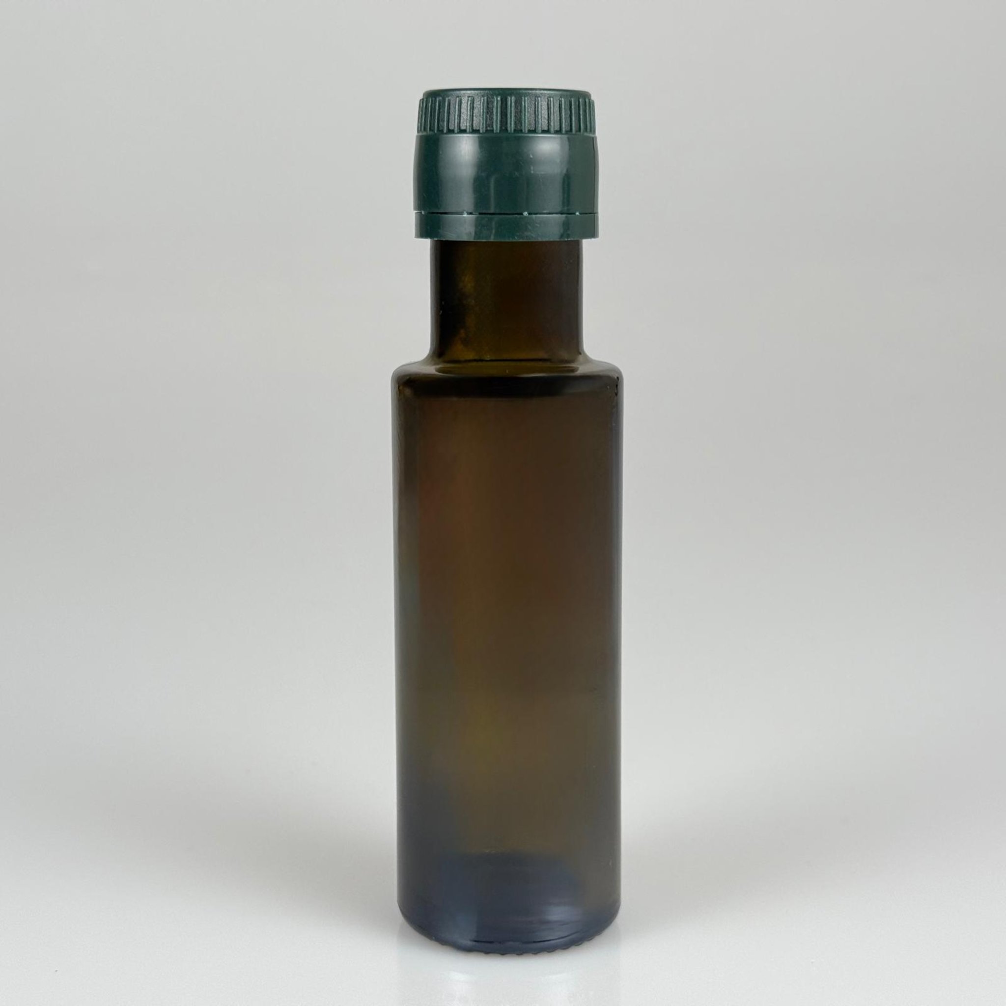 100 CC DORİKA CAM ŞİŞE KOYU YEŞİL (31 MM AĞIZ) - AKITICILI YEŞİL KİLİTLİ KAPAKLI - 100 ML SİLİNDİR DORİCA YAĞ VE SOS ŞİŞELERİ