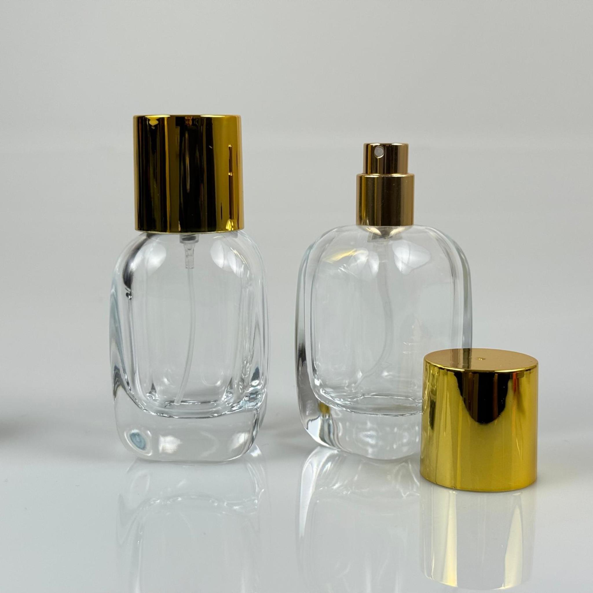 50 ML SİLİNDİR MODEL CORE PARFÜM ŞİŞESİ - GOLD METAL SPREYLİ + GOLD GENİŞ KAPAKLI (AĞIZ 15 MM GEÇME KOLAY KAPAMA)