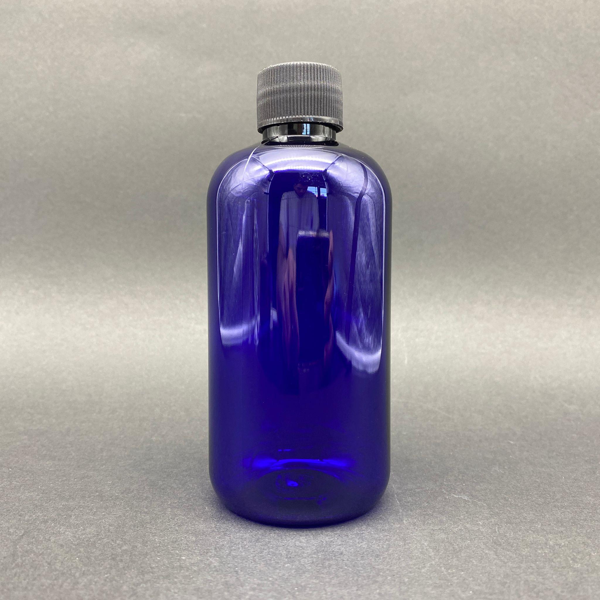 250 CC MAVİ ŞİŞE - SİYAH KAPAKLI - 250 ML KAPAKLI PLASTİK ŞİŞE - ZEYNEP MODEL PET ŞİŞE