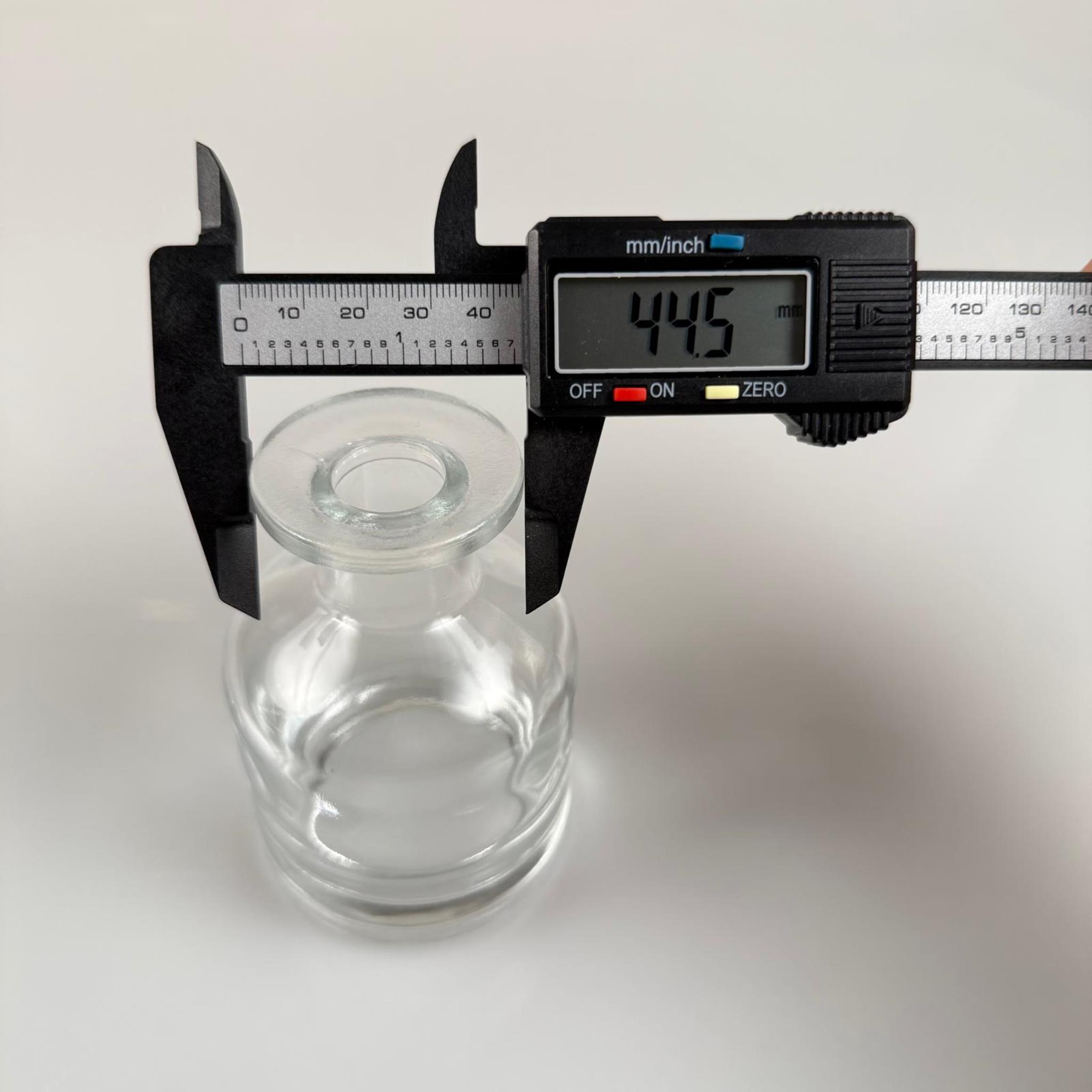 150 CC CAM BAMBU SİLİNDİR ODA KOKUSU ŞİŞESİ - 150 CC DİFFUSER CAM ŞİŞE ŞEFFAF - GEÇME AĞIZ