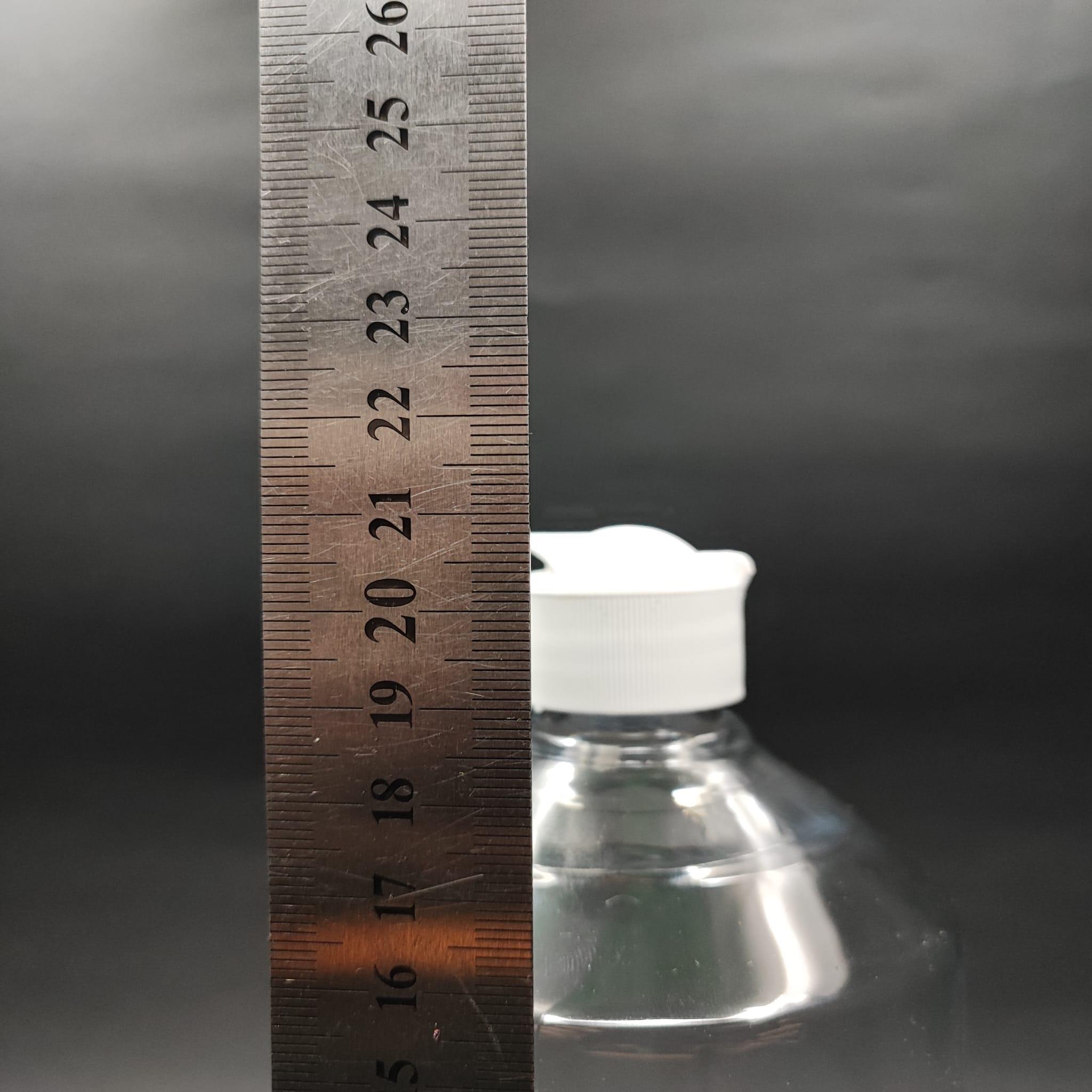 950 CC PET ŞAMPUAN ŞİŞESİ (DÜZ) - BEYAZ FLİPTOP KAPAKLI - 950 ML BOŞ PLASTİK ŞAMPUAN , DETERJAN ŞİŞESİ