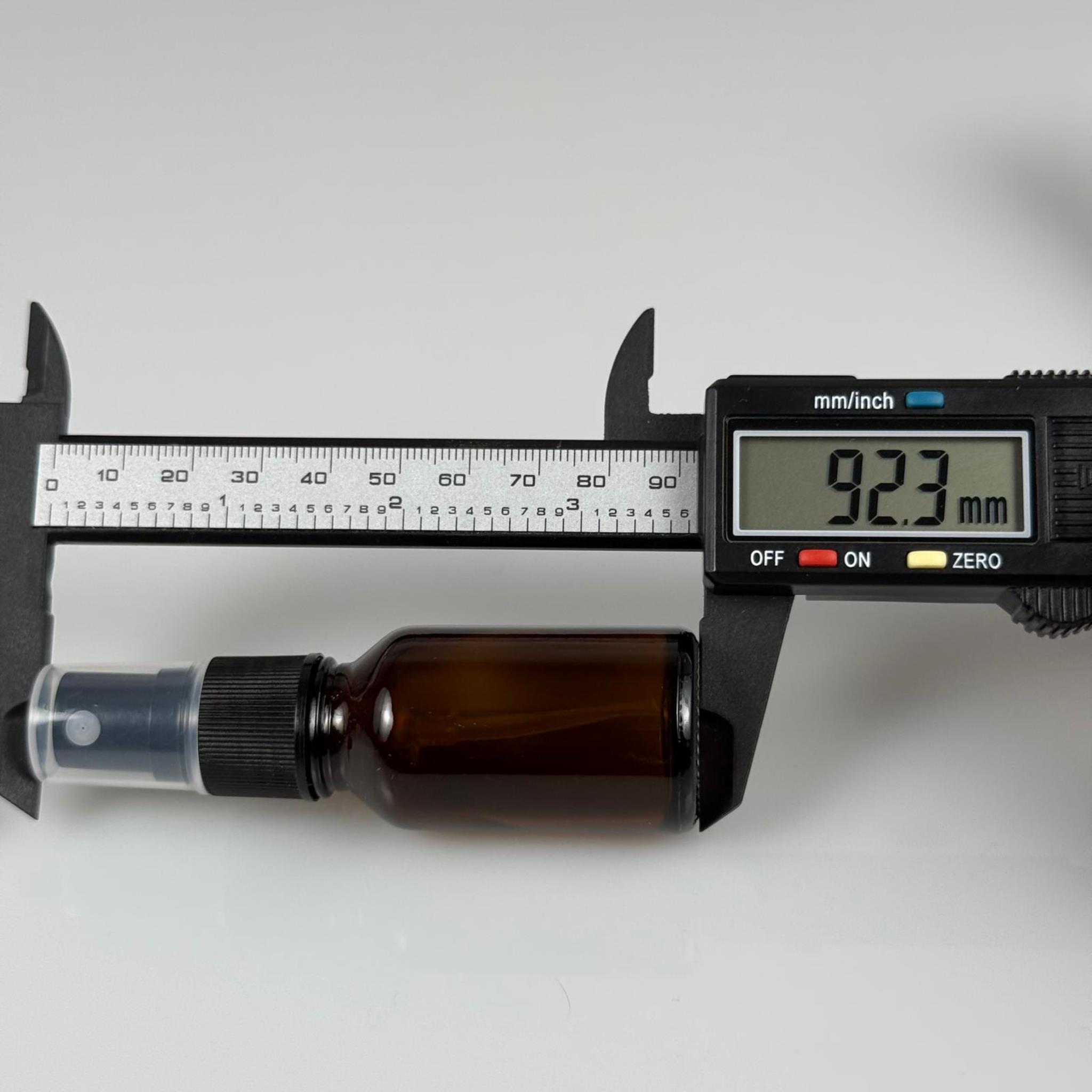 15 CC AMBER CAM ŞİŞE - SİYAH SPREYLİ TAKIM - 15 ML SİYAH SPREYLİ AMBER CAM ŞİŞE