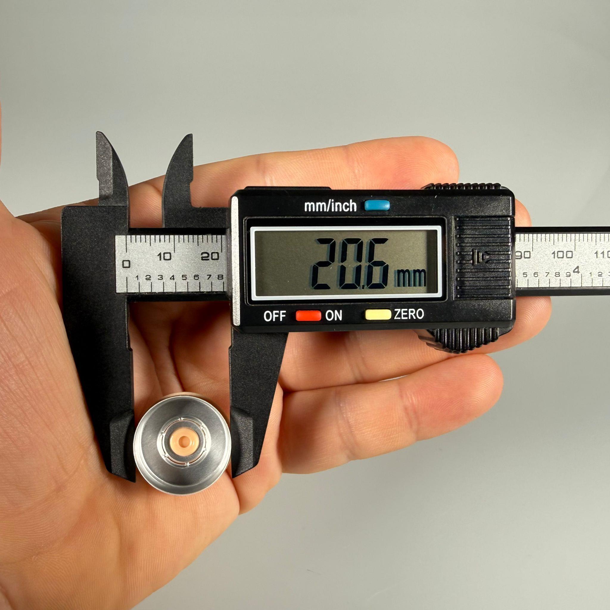 PENİSİLİN ALÜMİNYUM FLAKON KAPAK BEJ - 20 MM DÜZ RENKLİ FLİP-OFF KAPAK