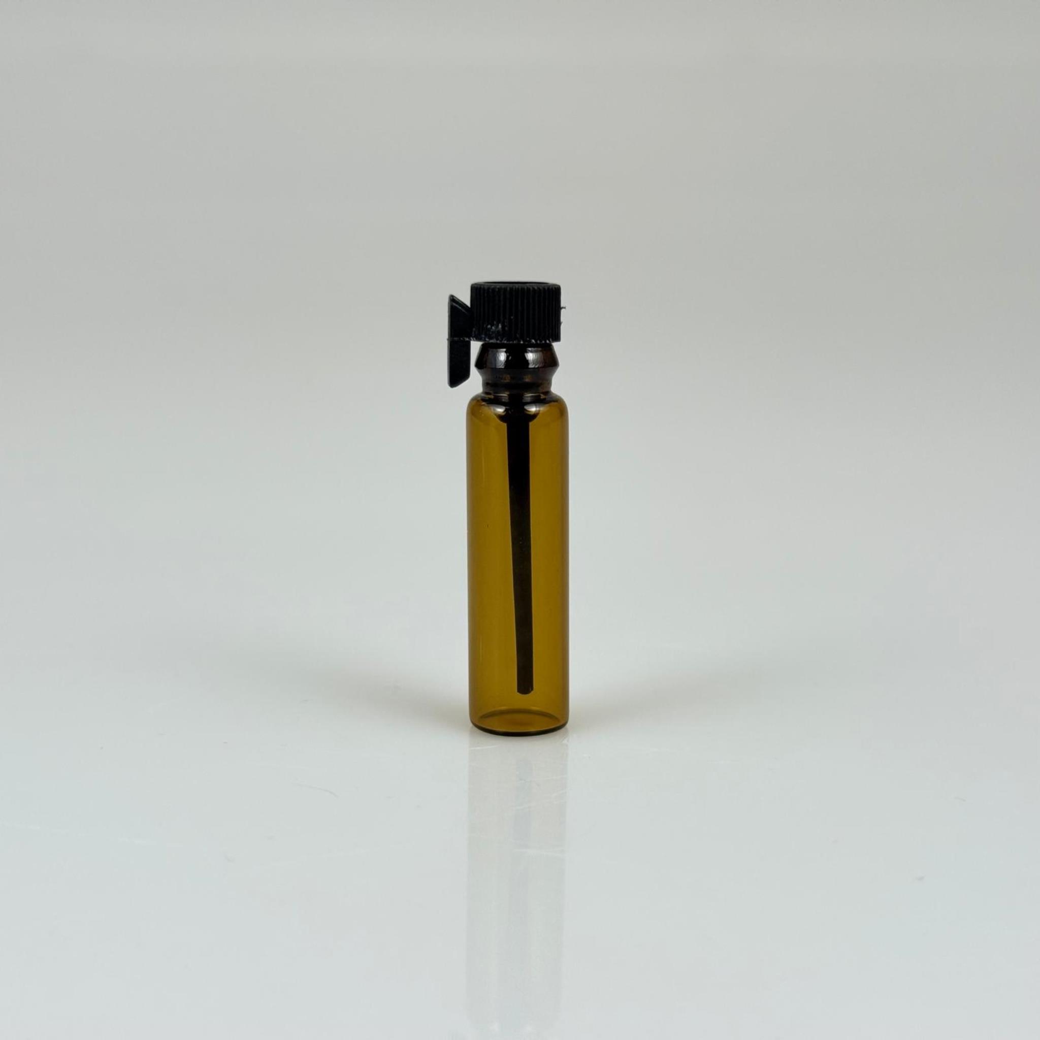 1 CC AMBER KAHVERENGİ ÇUBUKLU ŞİŞE PLASTİK TIPALI - GÜLYAĞI ŞİŞESİ - KOKU VE ESANS ŞİŞESİ - TESTER ŞİŞE - 1 ML CAM ŞİŞE