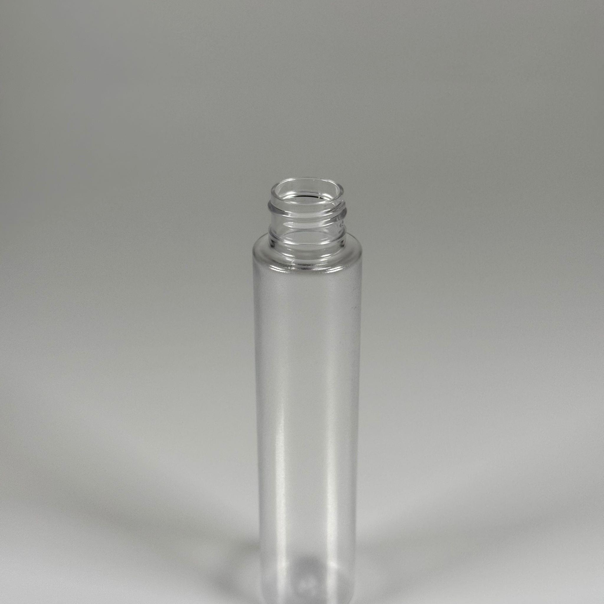 100 CC UZUN SİLİNDİR BUĞULU PET ŞİŞE (24 GR) - 24 MM AĞIZ KAPAKSIZ - 100 ML BİBERİYE SUYU, LAVANTA YAĞI, SAÇ SERUM, TONİK VB İÇİN PLASTİK KOZMETİK AMBALAJLARI