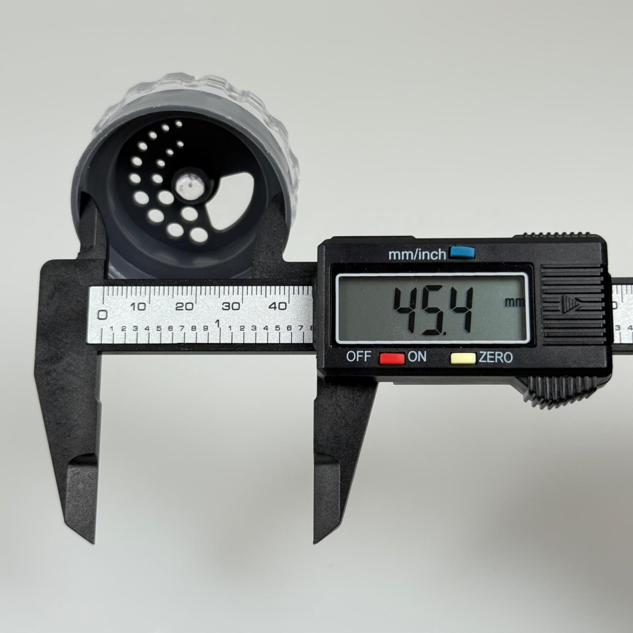 48 MM PLASTİK TUZLUK VE BAHARATLIK KAPAĞI - BAHARAT KAPAK - TUZLUK KAPAK - GRİ