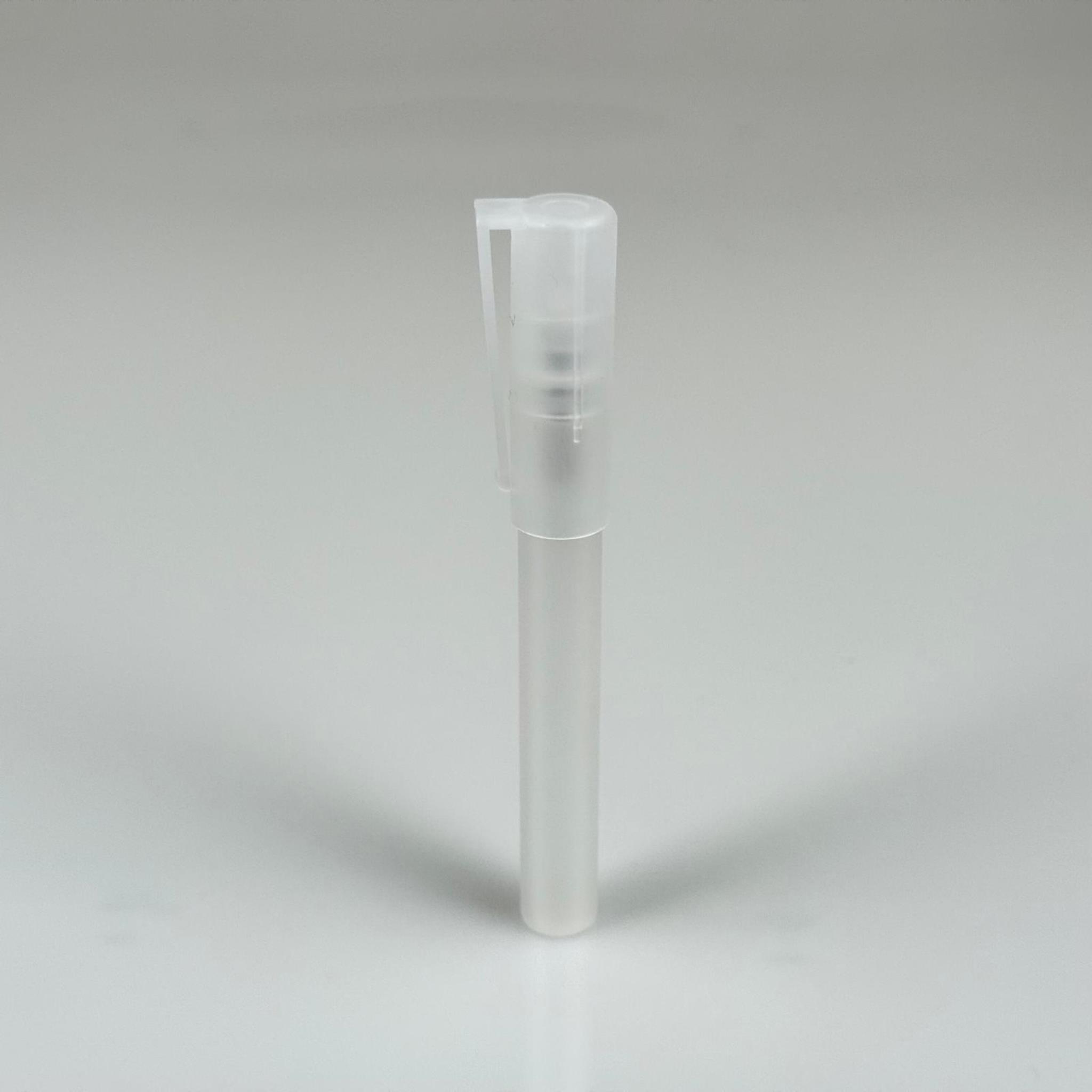 8 CC BUZLU CAM KALEM PARFÜM ŞİŞESİ - SPREYLİ - KAPAKLI - BOŞ PARFÜM ŞİŞESİ (GEÇME AĞIZ)