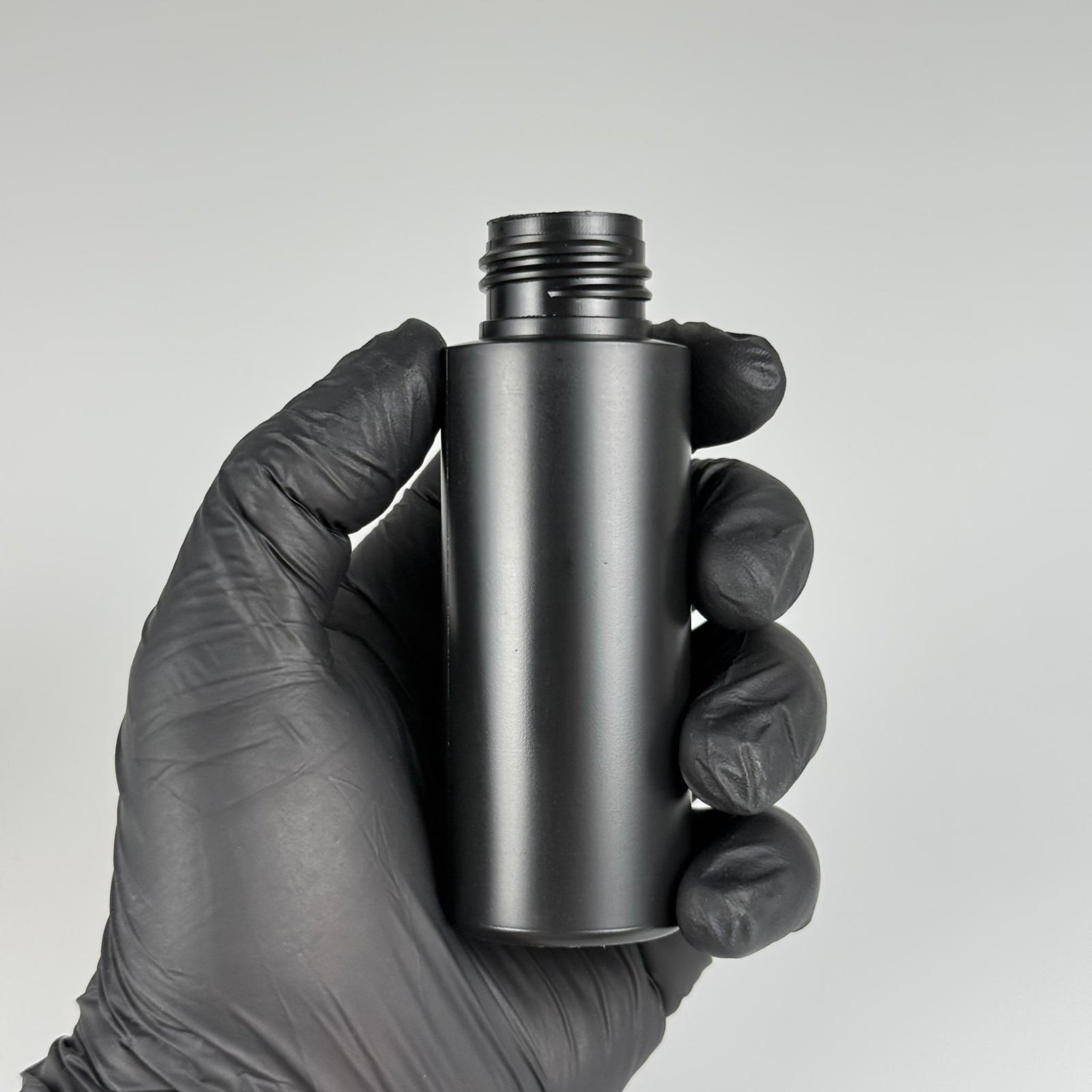 50 CC SİYAH POLİETİLEN PLASTİK ŞİŞE - 24 AĞIZ KAPAKSIZ - 50 ML PLASTİK ŞİŞE