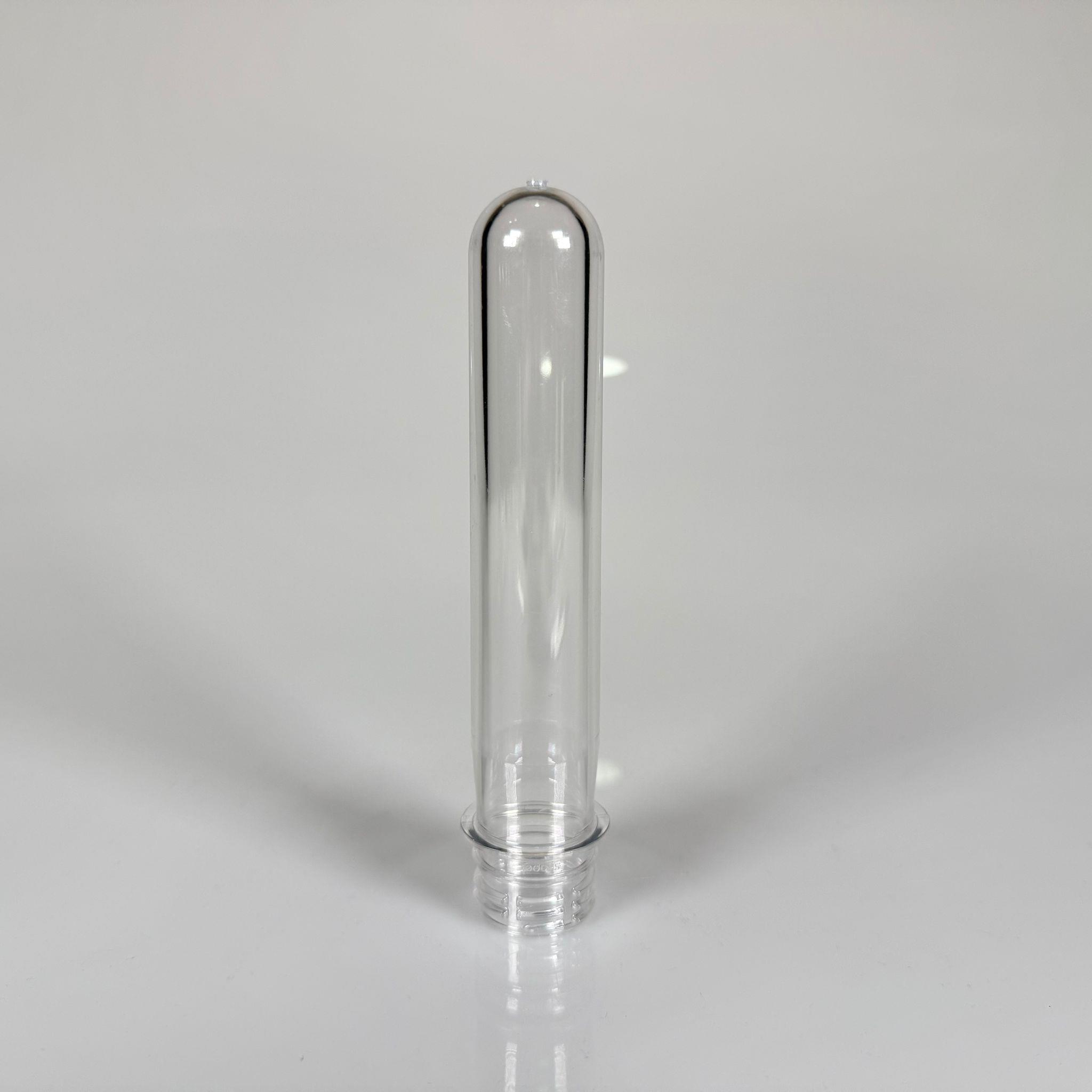 16 CM TÜP - 45 CC UZUN KALIN (51 GR) PET ŞİŞE  - 18 AĞIZ KAPAKSIZ  - VANİLYA ÇUBUĞU, BAHARAT, DENEY TÜPÜ, AYAKKABI BAĞCIĞI VB İÇİN PLASTİK TÜP