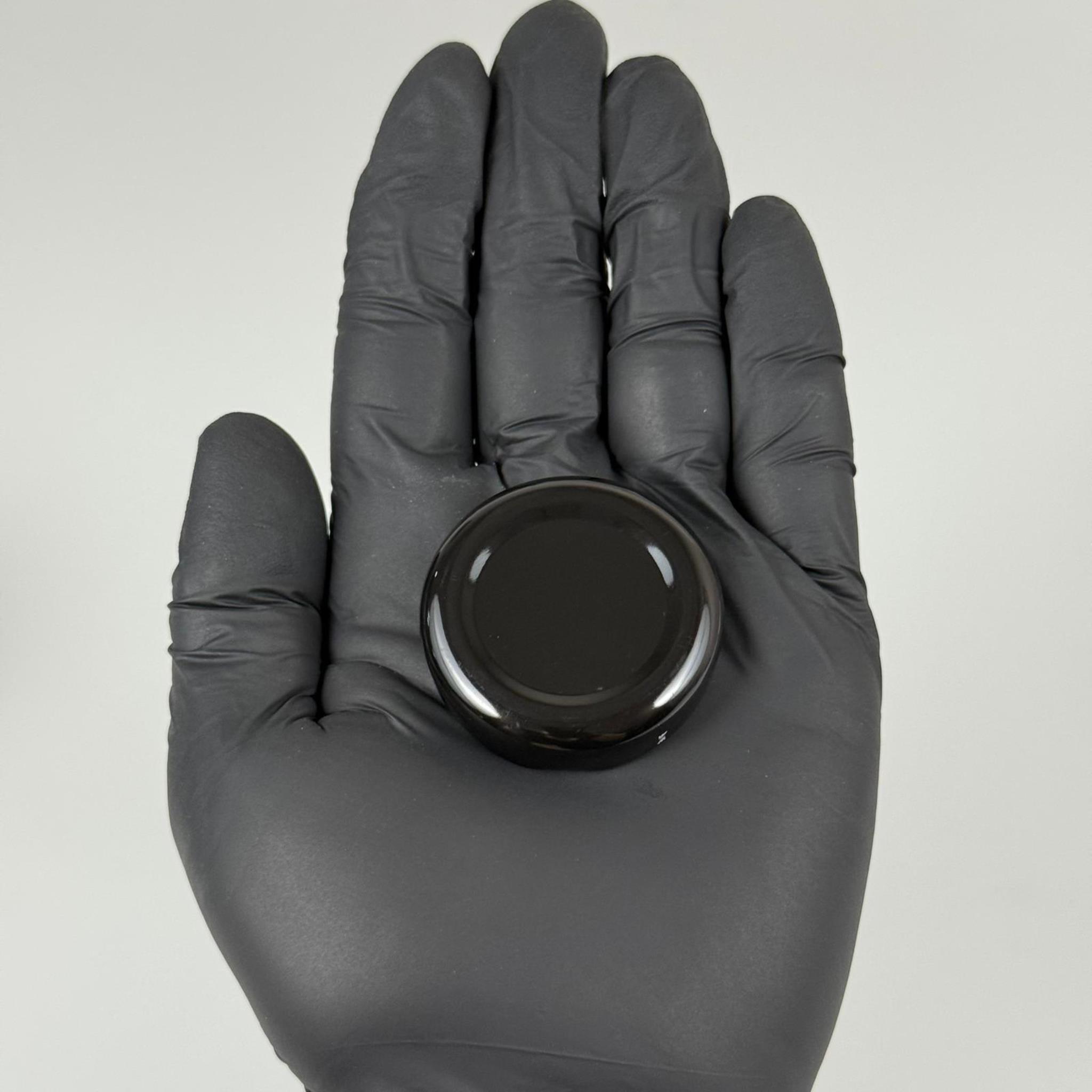 38 MM TWİST-OFF SİYAH METAL KAPAK