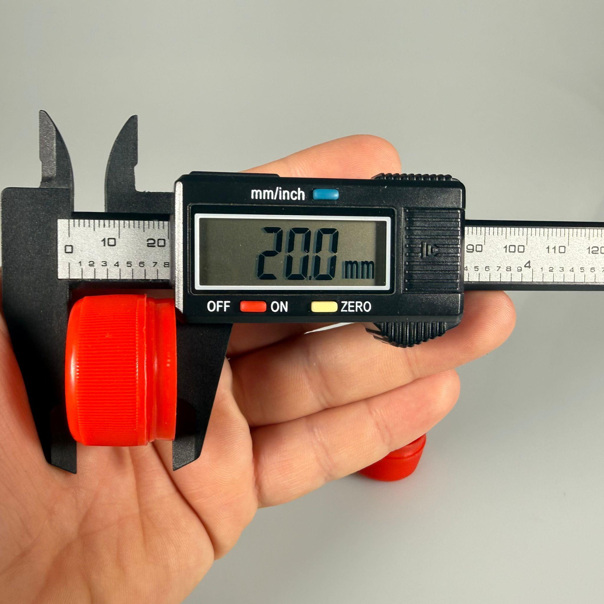 28 MM MEŞRUBAT KAPAĞI KIRMIZI - PCO UZUN KİLİTLİ - KOLA VE MEŞRUBAT ŞİŞELERİ İÇİN PLASTİK KAPAK - DS28 bericap kapak