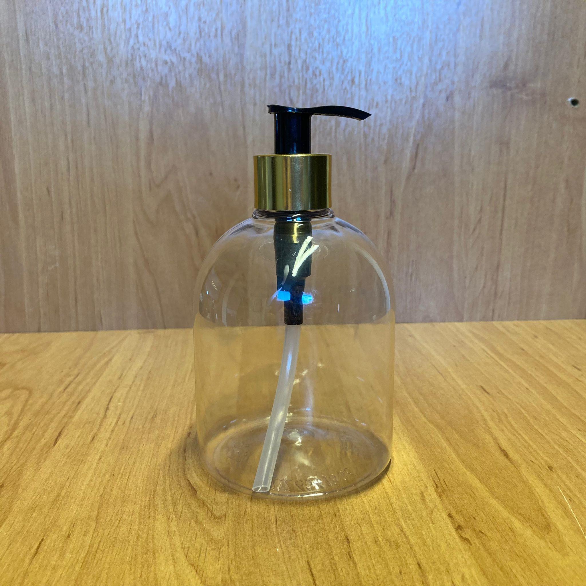 500 CC GOLD POMPALI PLASTİK ŞİŞE - 500 ML SIVI SABUN ŞİŞESİ - DETERJAN VE DEZENFEKTAN İÇİN POMPALI PLASTİK ŞİŞE