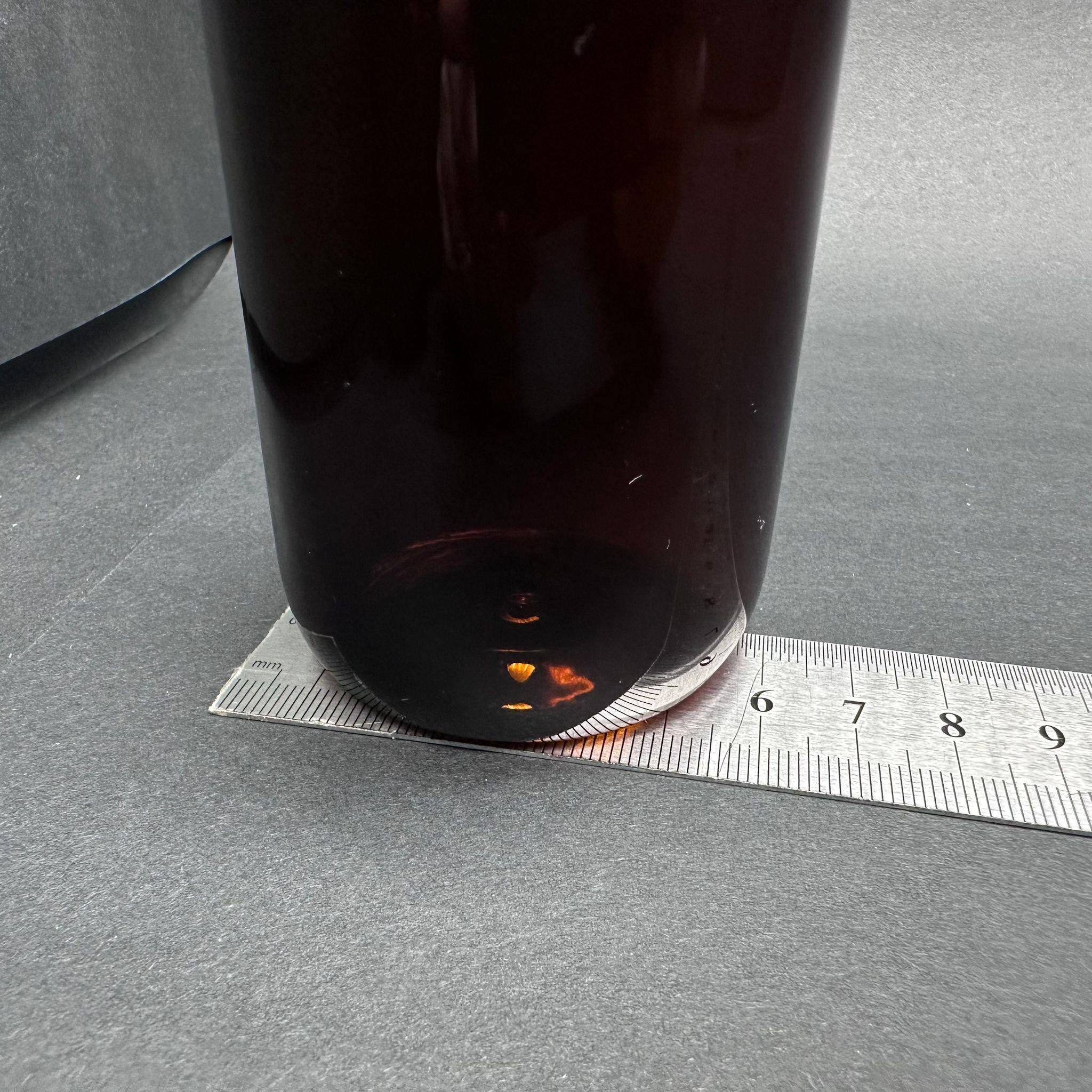 200 CC AMBER PET ECZA ŞİŞESİ - MAVİ KİLİTLİ CONTALI KAPAKLI  - 200 ML KAHVERENGİ PLASTİK ŞURUP ŞİŞESİ (21 GR) - boş ağız gargara şişesi