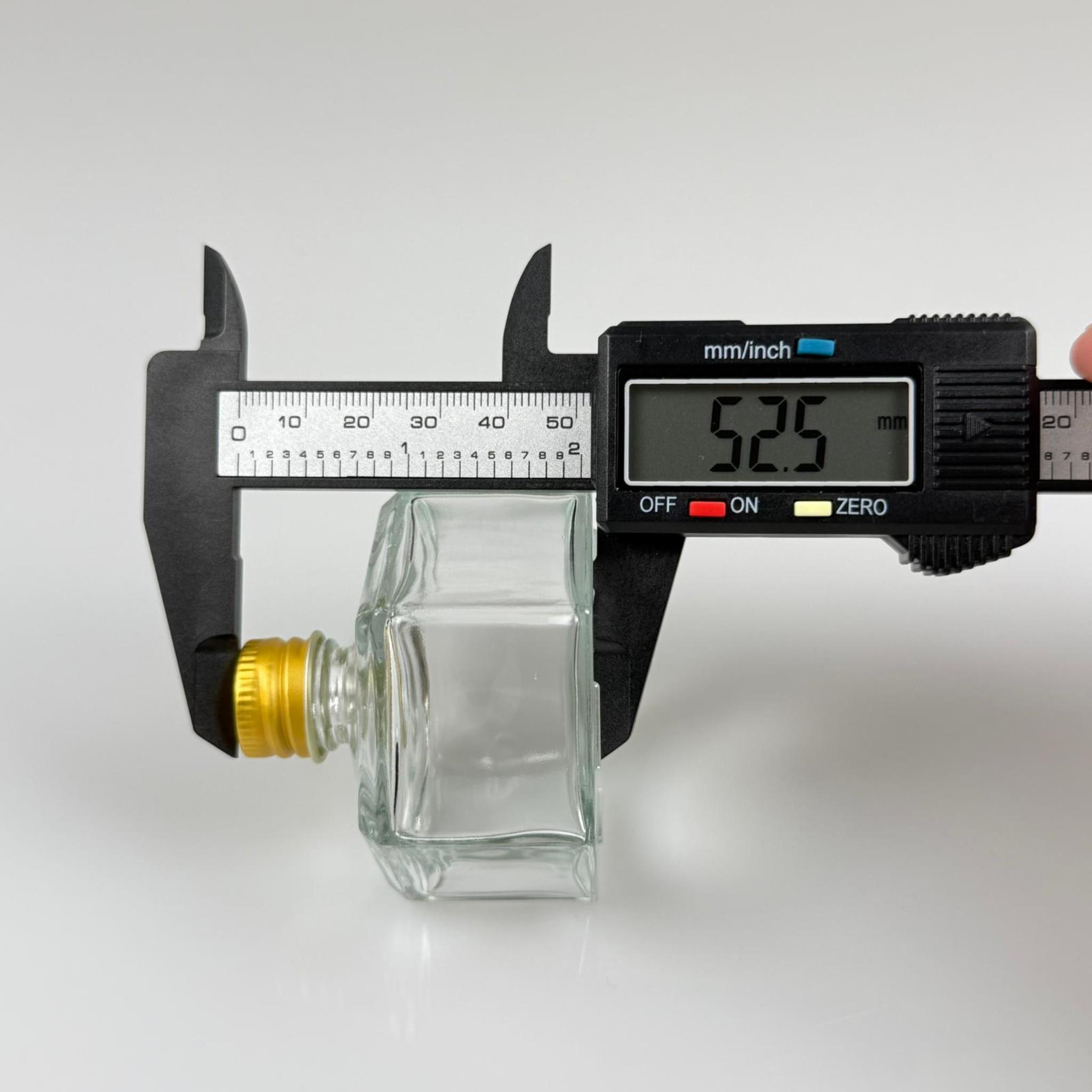 50 CC BASIK ALTIGEN CAM ŞİŞE - GOLD METAL KAPAKLI KOLONYA TIPALI - 50 ML PRESTİJLİ ŞİŞE