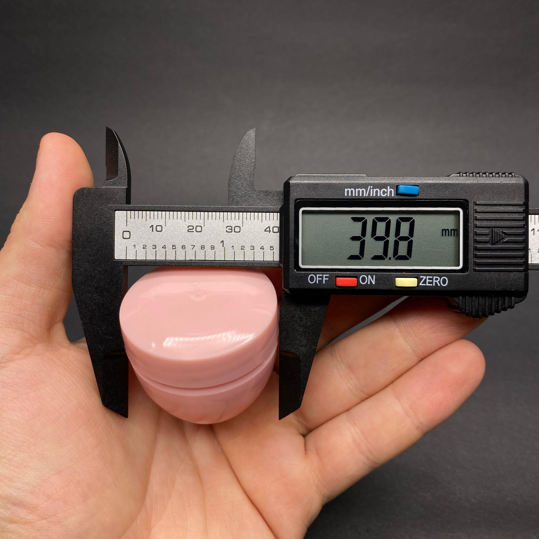 20 CC PEMBE PLASTİK KAVANOZ - KREM KAVANOZU  -  20 ML KENDİNDEN YAPIŞKANLI SIZDIRMAZ KÖPÜK CONTALI UFAK KREM KAVANOZU