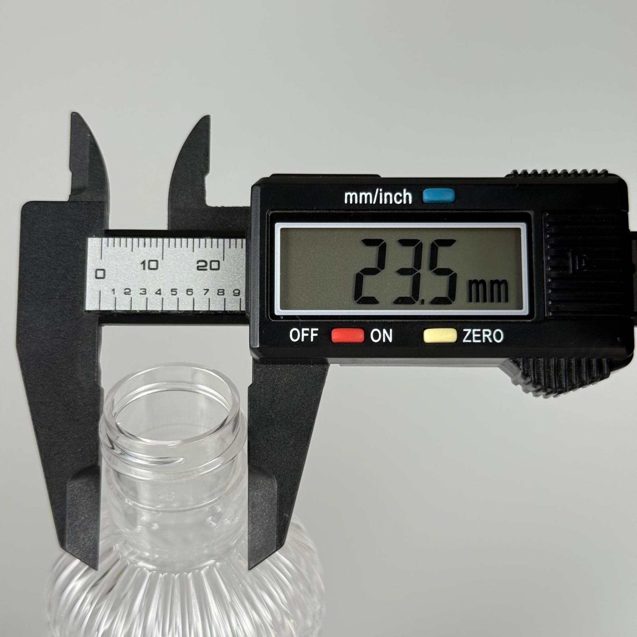 100 CC PIRLANTA KOLONYA ŞİŞESİ - CAMPET - KAPAKSIZ (24 AĞIZ) - 100 ML CAMPET KOLONYA ŞİŞESİ