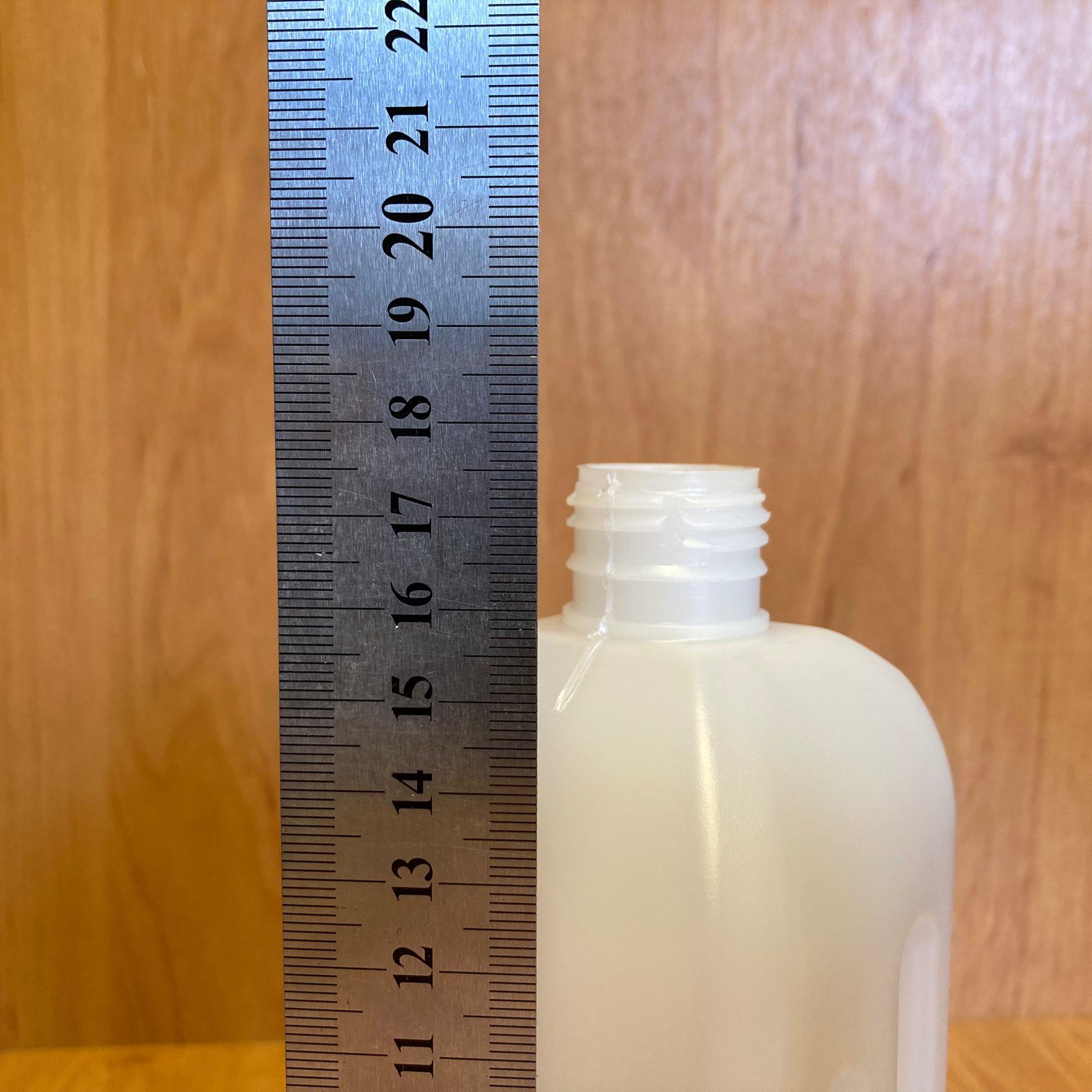500 CC DEZENFEKTAN BİDONU - KİLİTLİ BEYAZ KAPAKLI - 500 ML BEYAZ BOŞ DEZENFEKTAN BİDONU