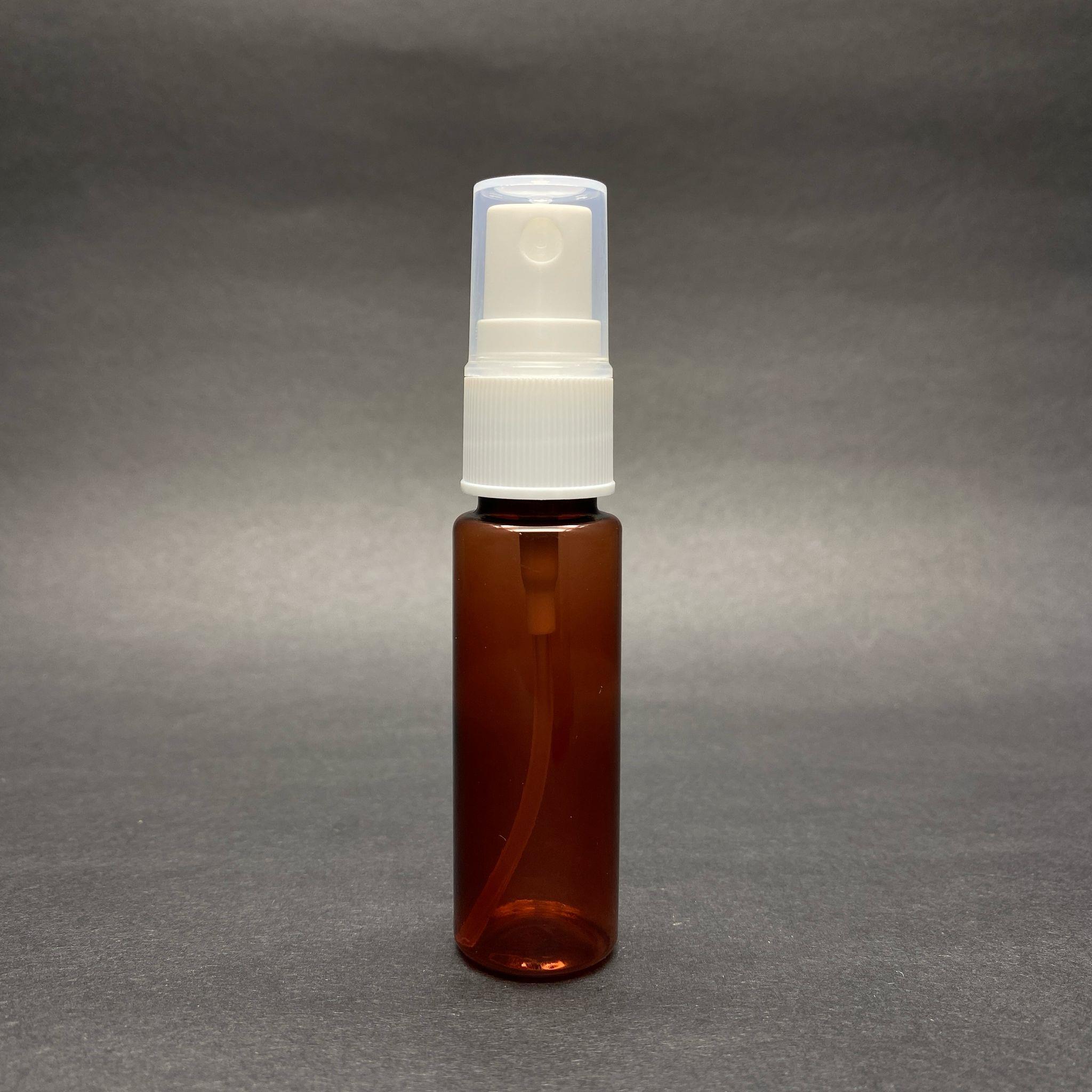 20 CC AMBER PET ŞİŞE - BEYAZ SPREYLİ TESTER 20 ML PLASTİK ŞİŞE
