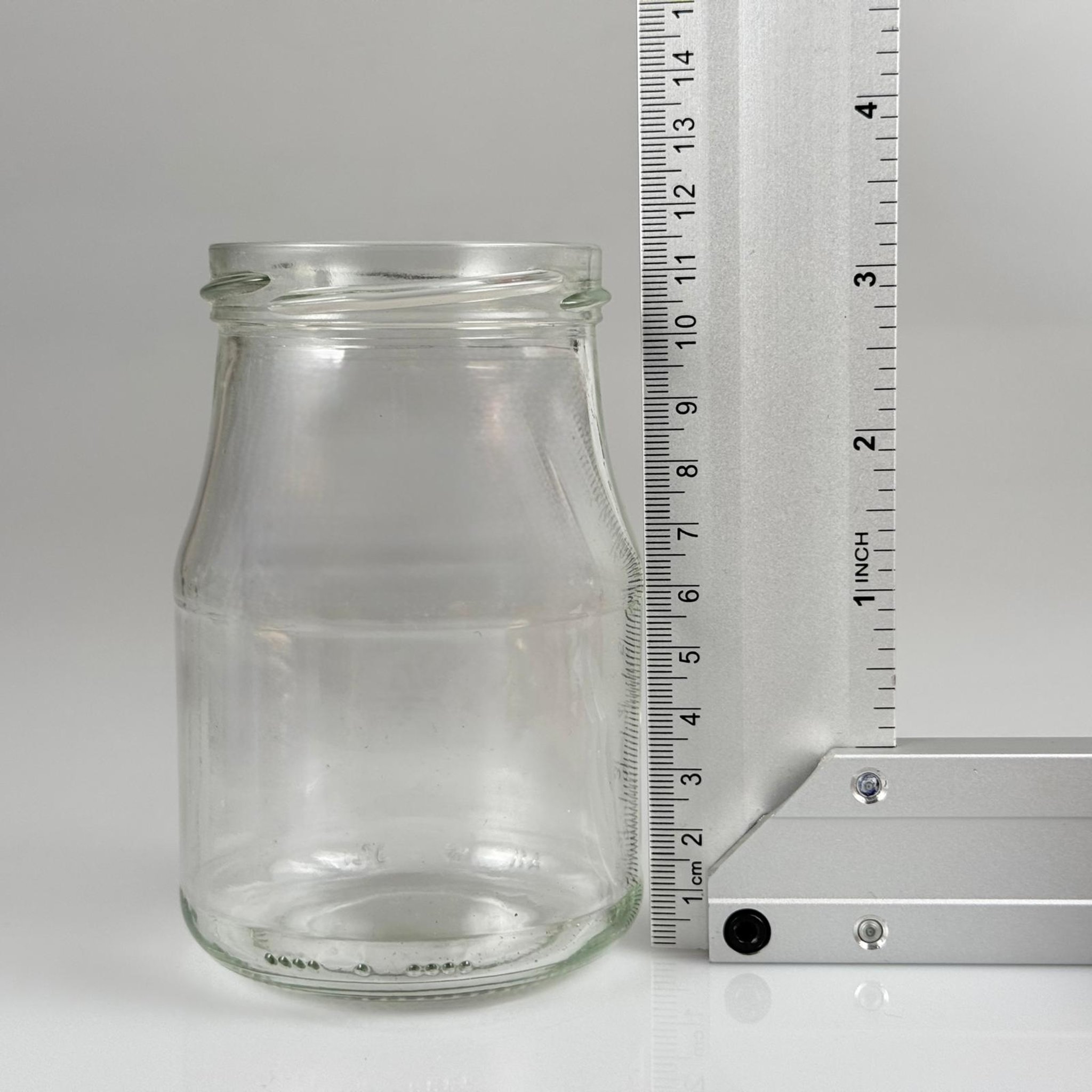 370 CC HENGSTENBERG CAM KAVANOZ - (66 AĞIZ) - 370 ML CAM KAVANOZ - KAPAKSIZ