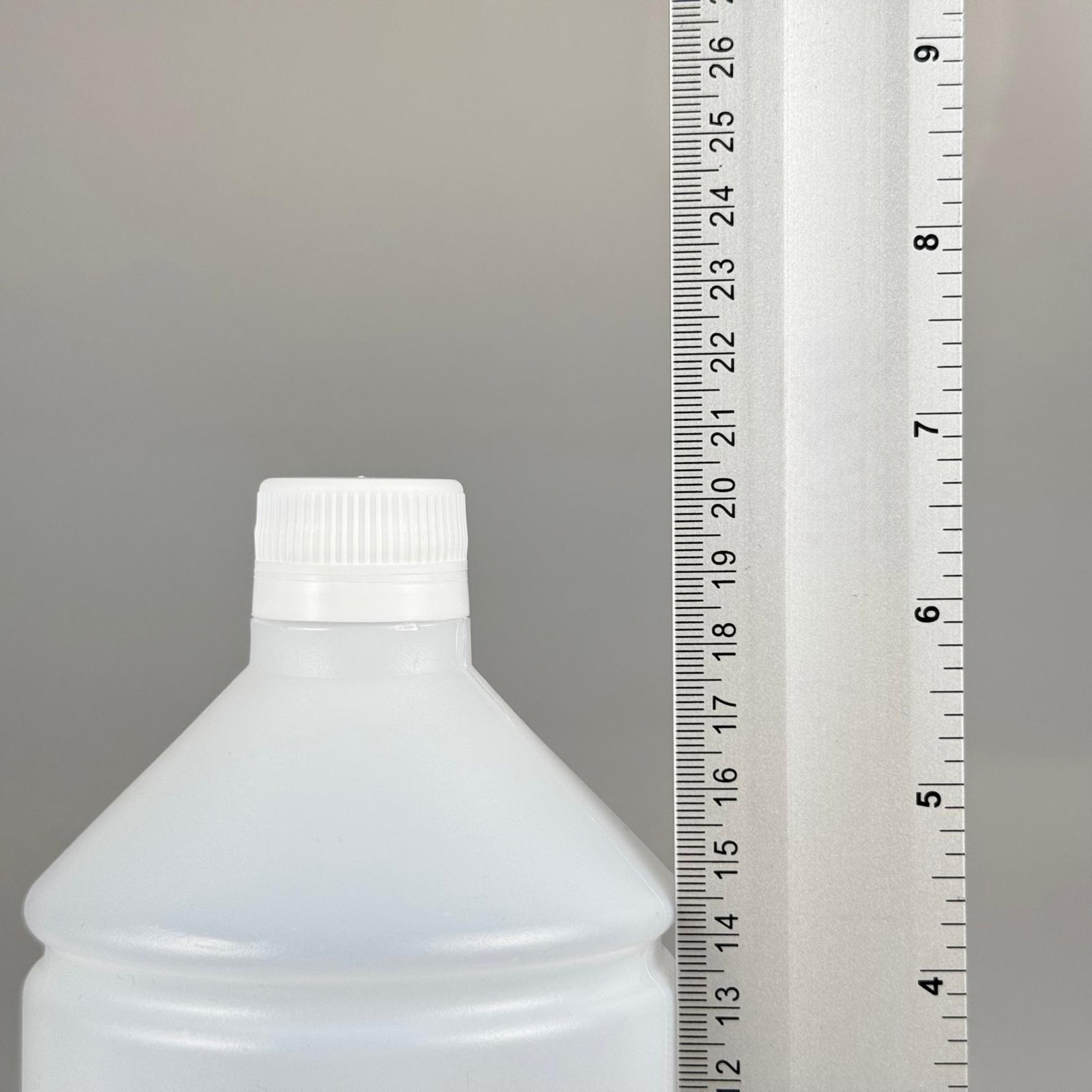 1 LİTRE TİNER ŞİŞESİ - KİLİTLİ CONTALI  BEYAZ KAPAKLI + AKITICILI SİVRİ SARI KARTUŞ KAPAKLI - 1000 ML KİMYASALA DAYANIKLI PLASTİK ŞİŞE - 1 LT POLİETİLEN ŞİŞE TOMBUL