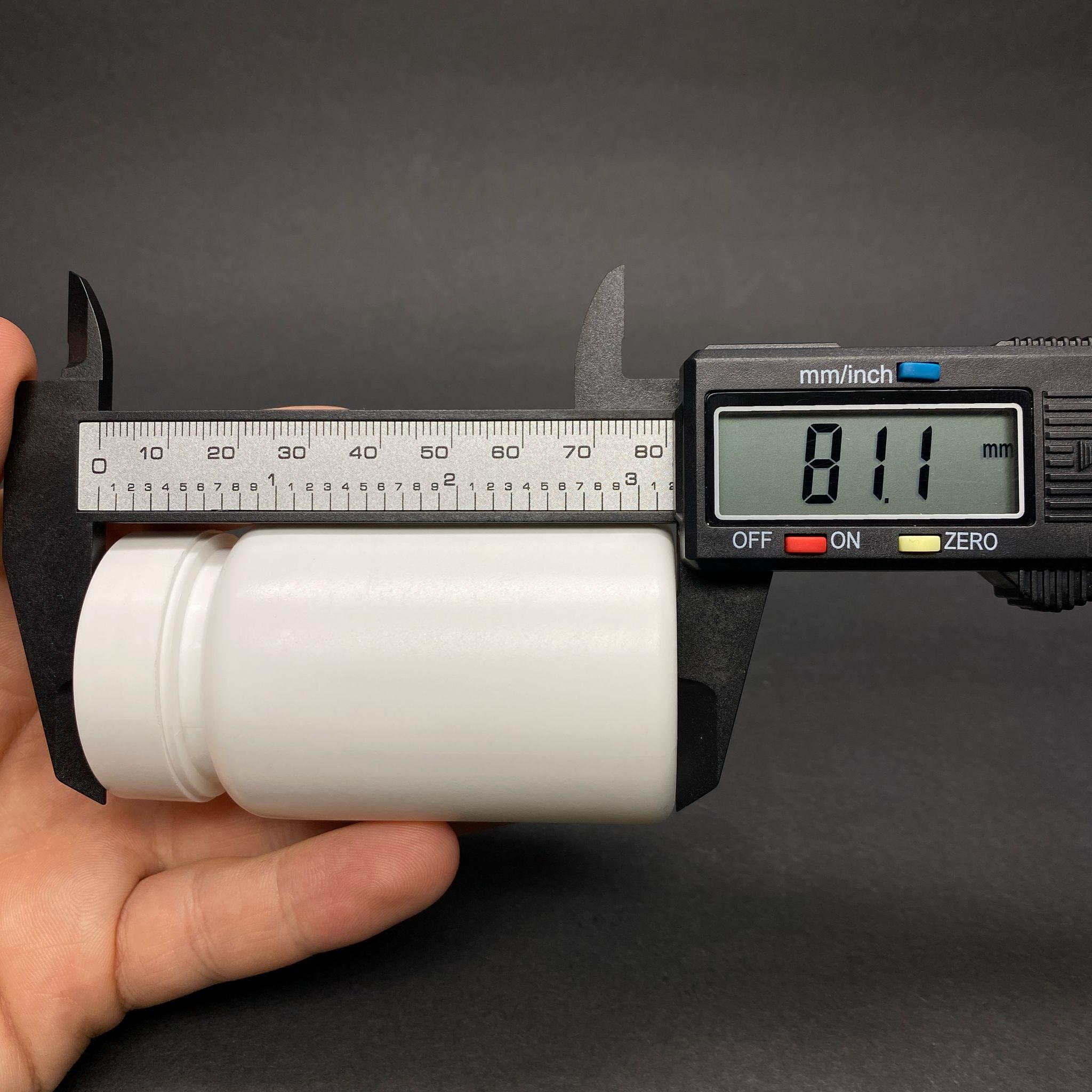 80 CC TABLET ŞİŞESİ -  KAPAKLI + KENDİNDEN YAPIŞKANLI KÖPÜK CONTALI - 80 ML KAPSÜL KUTUSU - İLAÇ ŞİŞESİ - MEDİKAL AMBALAJ