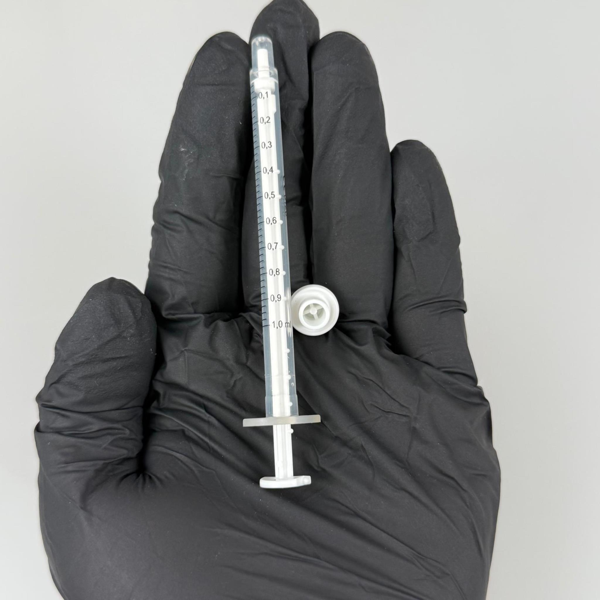 DOZAJ PİPETİ - 1 ML - PLASTİK ENJEKTÖR, ÖLÇÜLÜ ŞURUP ŞIRINGASI, ORAL İLAÇ PİPET (UCU BEYAZ TIPALI)