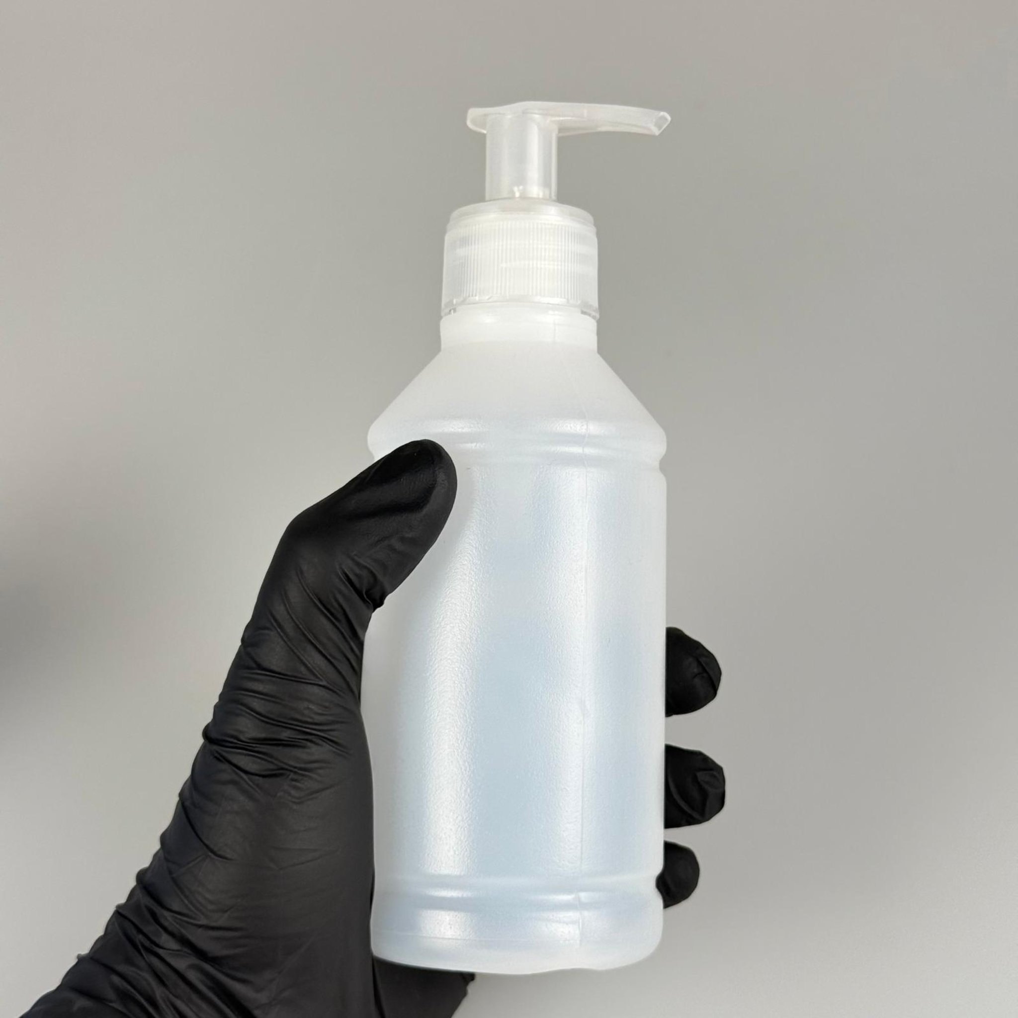 250 CC TİNER ŞİŞESİ - ŞEFFAF SIVI SABUN POMPALI - 250 ML KİMYASALA DAYANIKLI PLASTİK ŞİŞE - 0,25 LT POLİETİLEN ŞİŞE