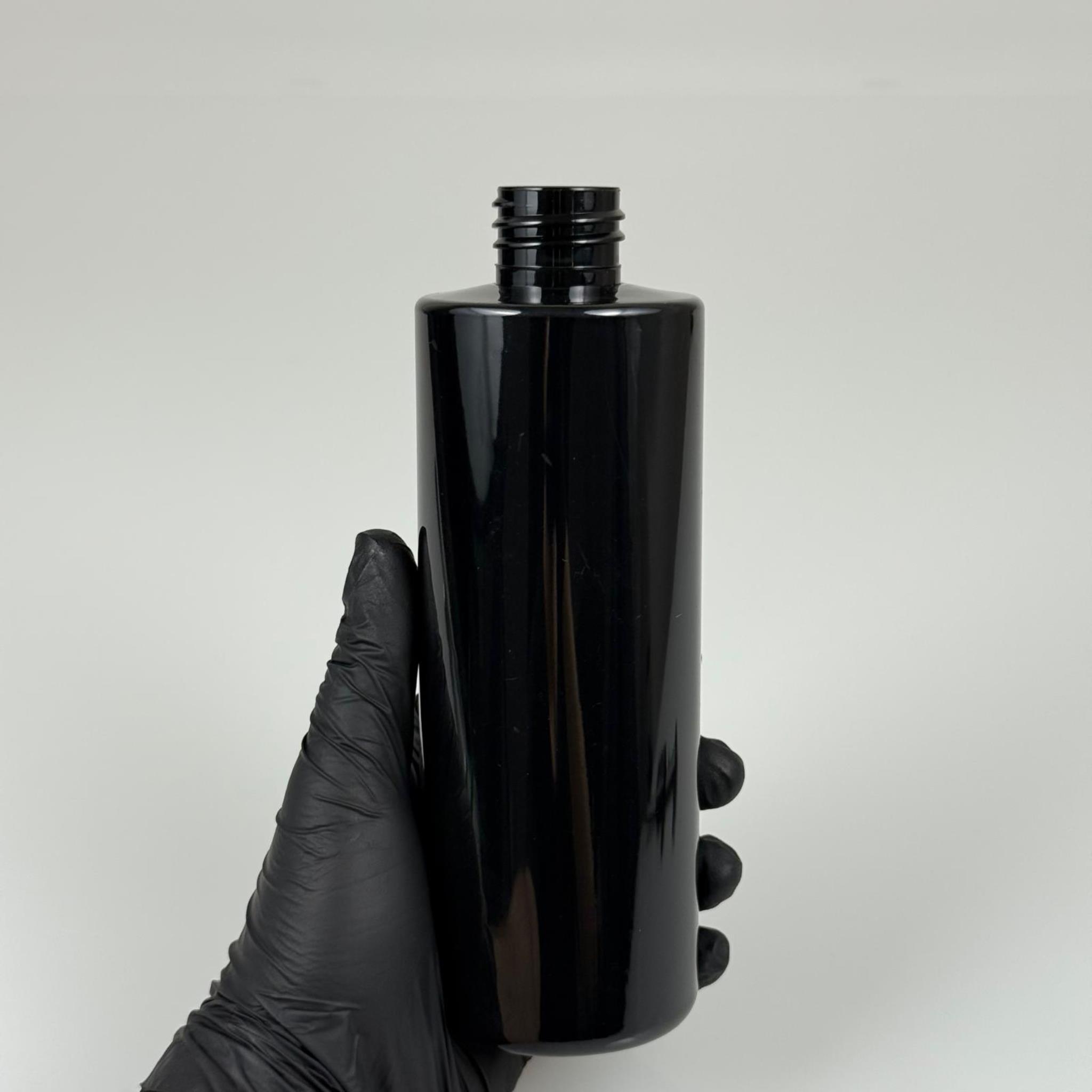 400 CC SİYAH PET ŞİŞE KAPAKSIZ (28 AĞIZ) - 400 ML SİYAH RENK PLASTİK ŞİŞE